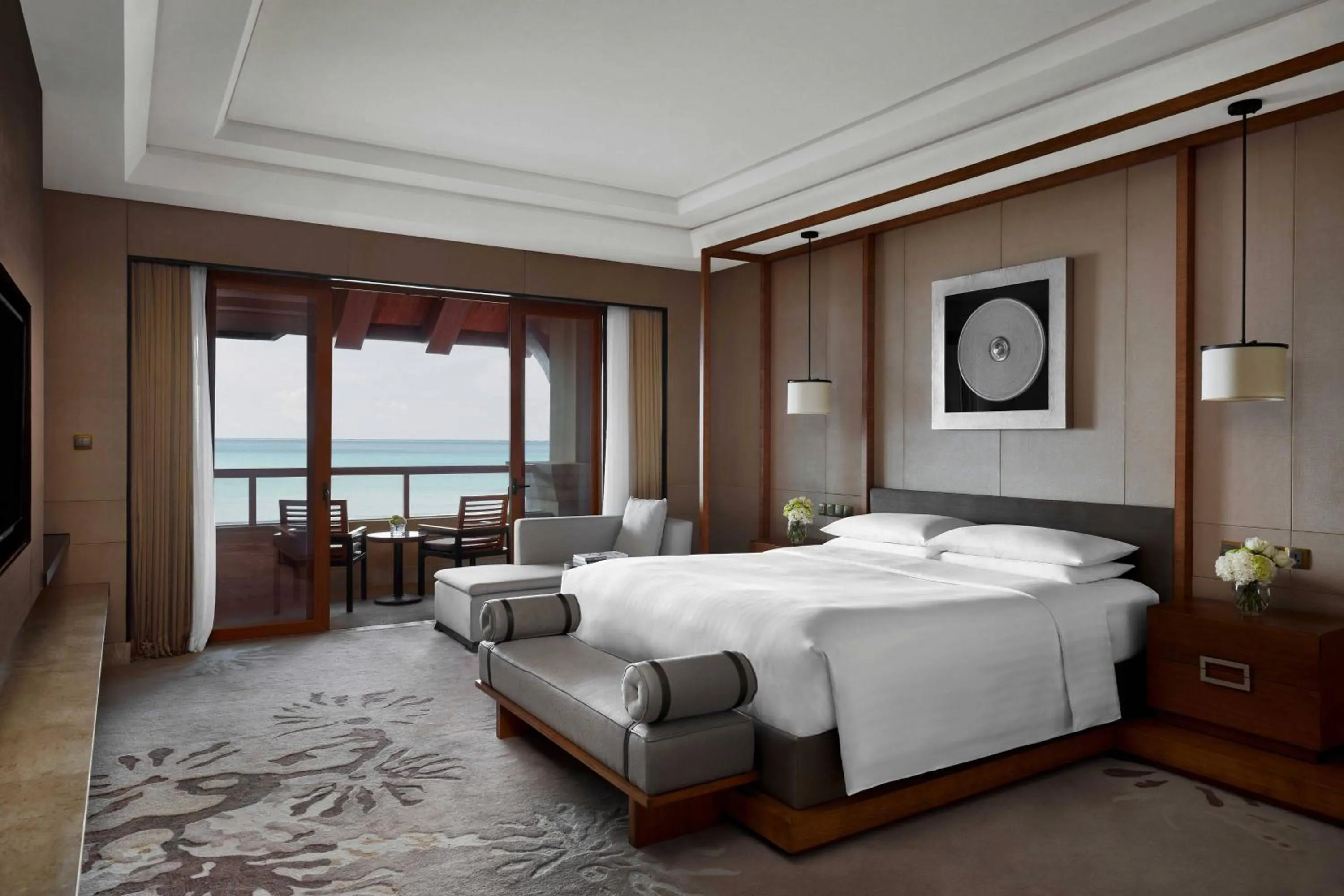 Bedroom, Bed in Haikou Marriott Hotel