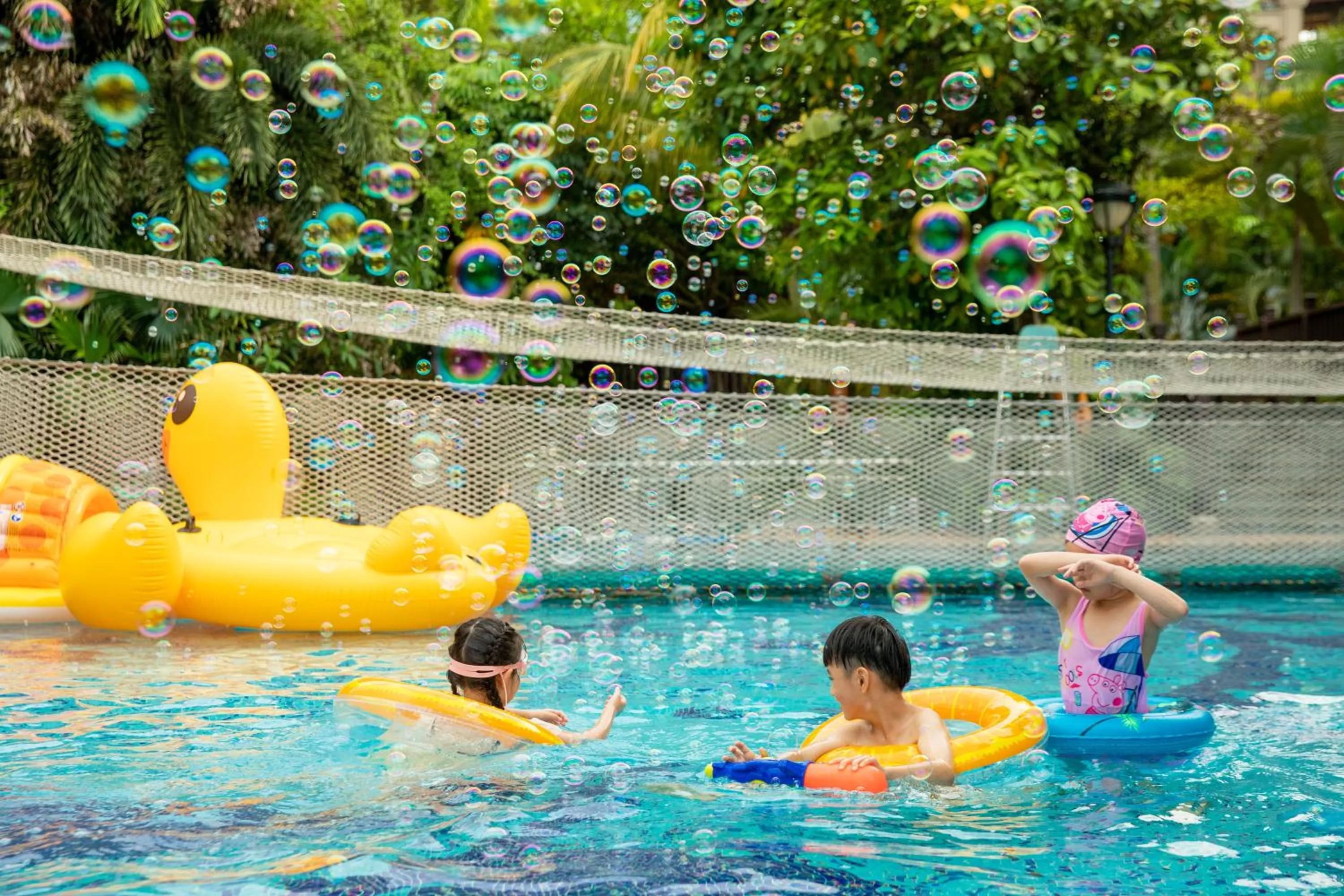 Aqua park in Haikou Marriott Hotel