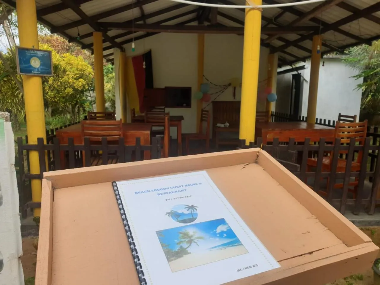 Restaurant/places to eat in Beach Lagoon Guesthouse