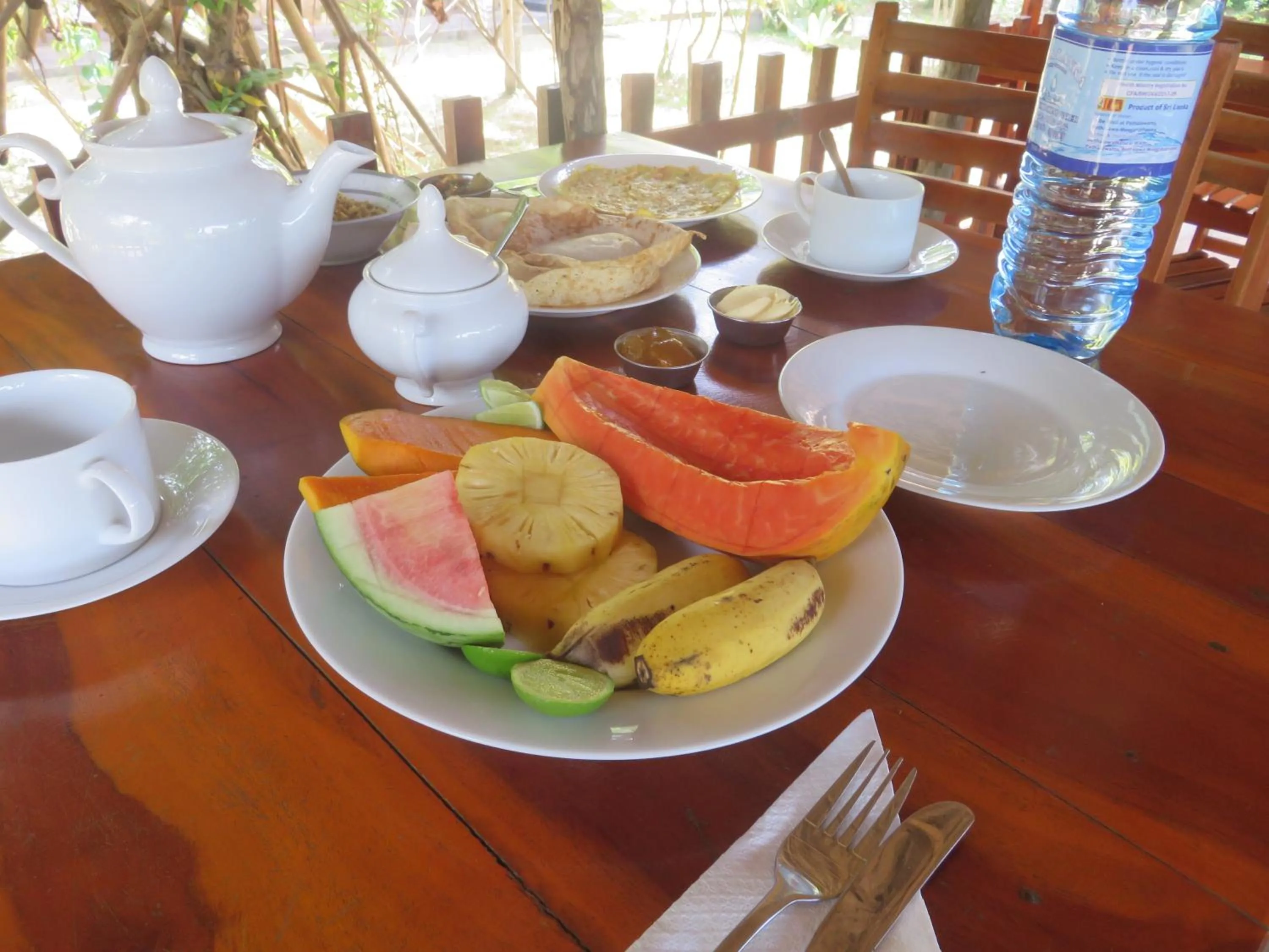 Food and drinks in Beach Lagoon Guesthouse