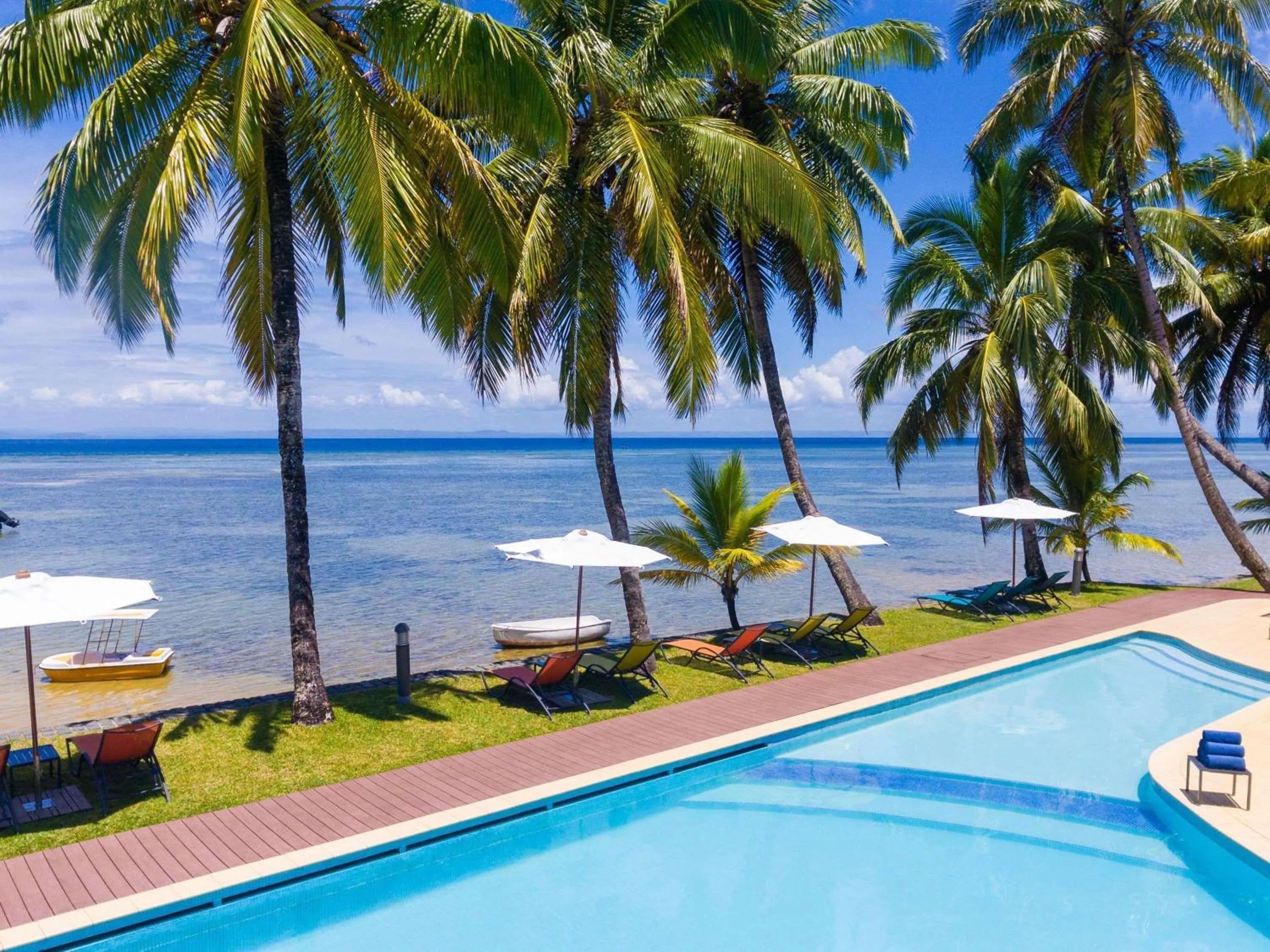 Pool view in Mantis Soanambo Hotel And Spa