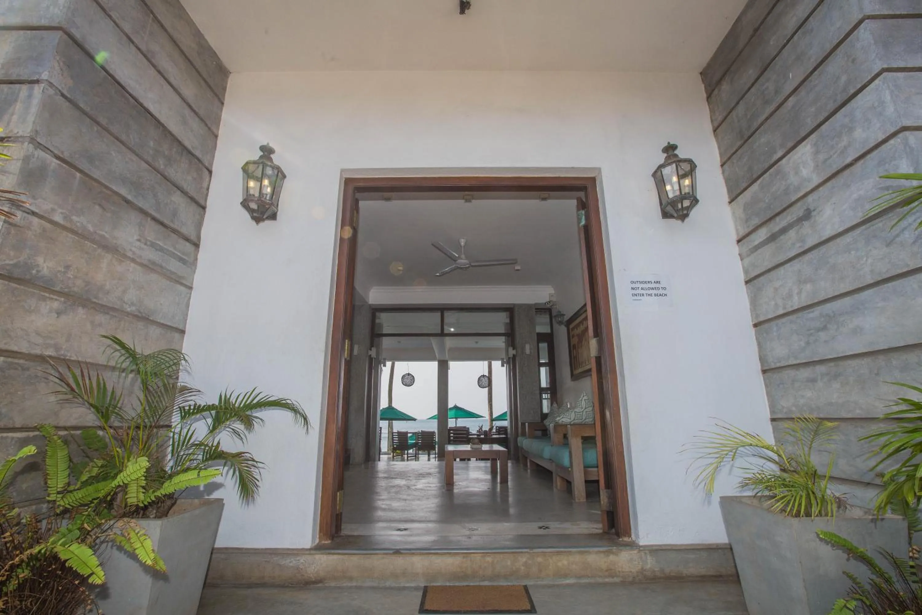 Facade/entrance in Sea World Boutique Hotel