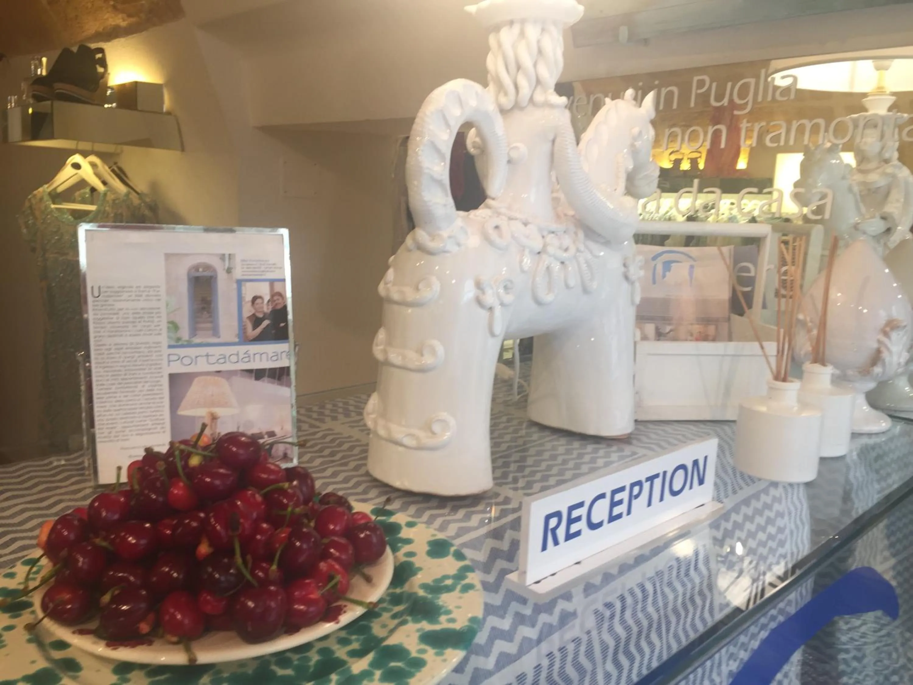 Lobby or reception in Portadamare