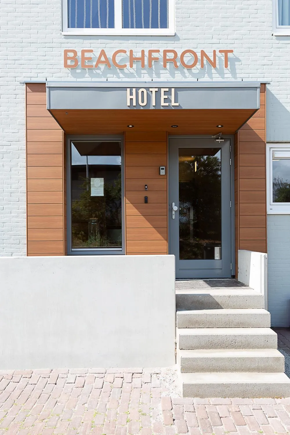 Facade/entrance in Beachfront Boutiquehotel
