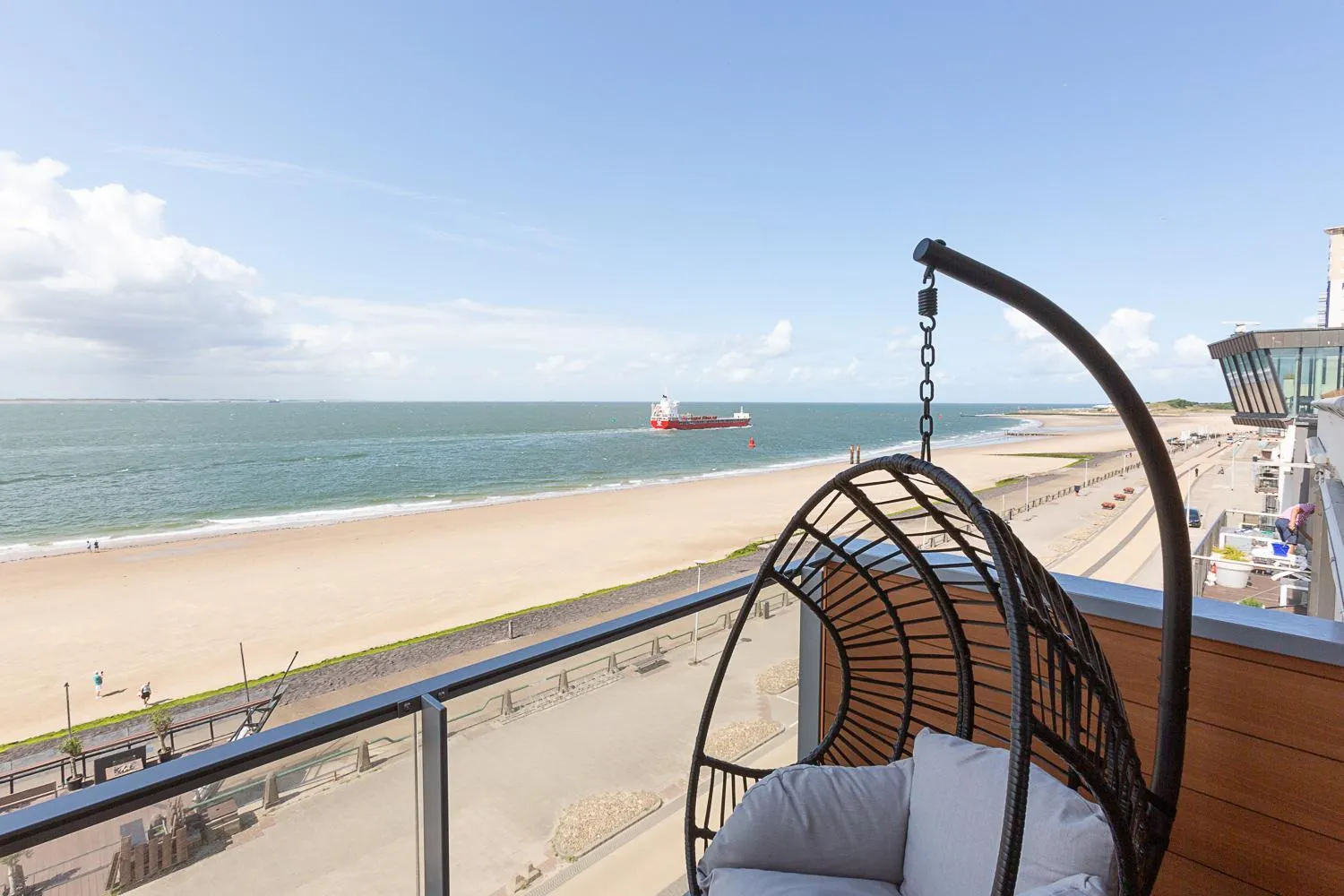 Balcony/Terrace in Beachfront Boutiquehotel