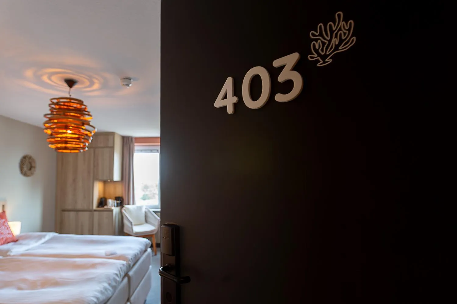 Property building, Bed in Beachfront Boutiquehotel