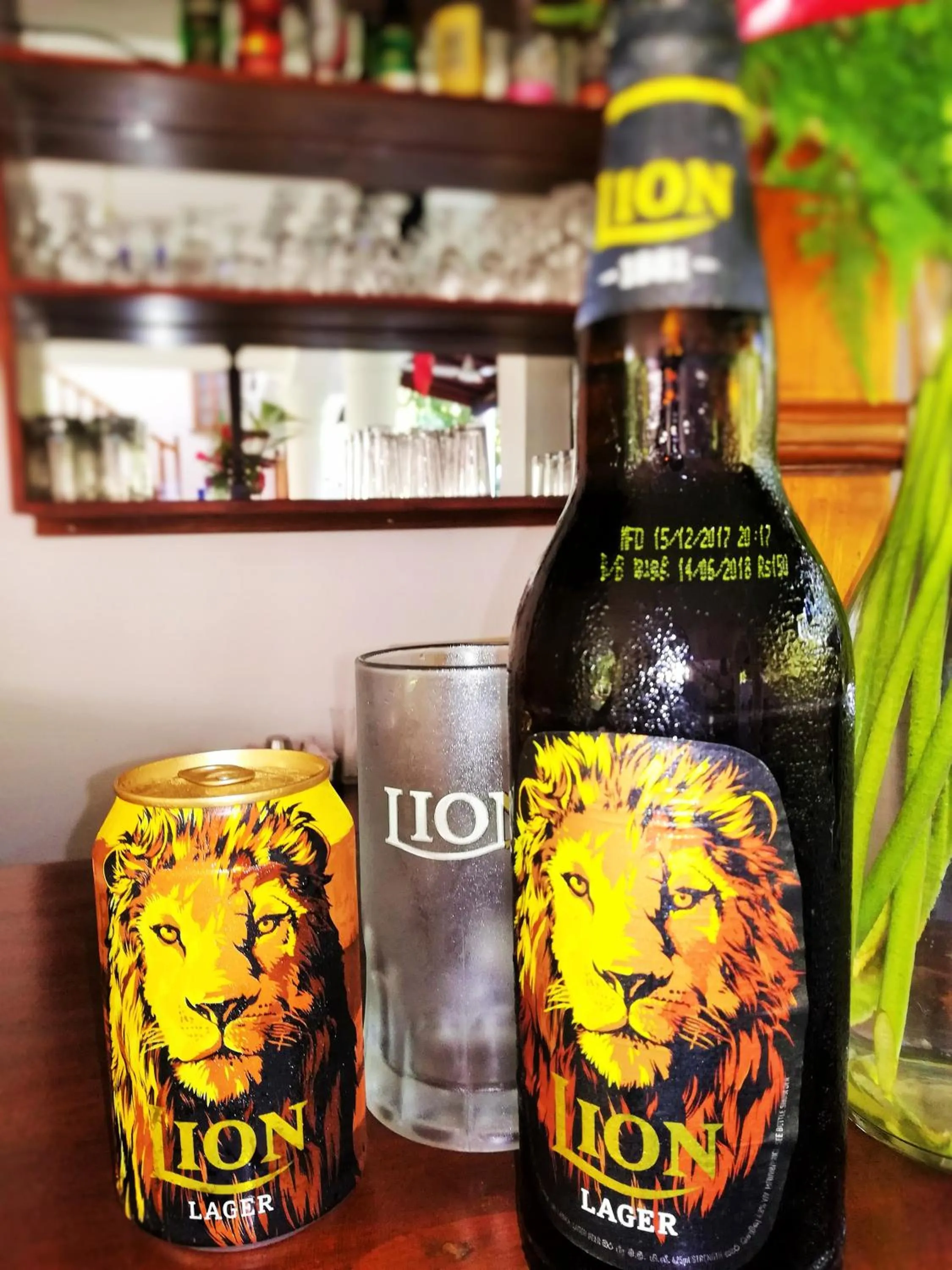 Alcoholic drinks in Unawatuna Nor Lanka Hotel