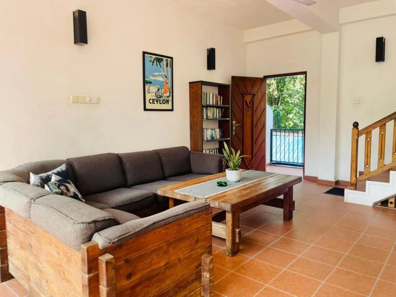 Library in Unawatuna Nor Lanka Hotel