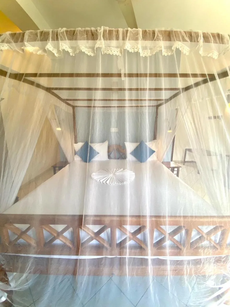 Bedroom, Bed in Unawatuna Nor Lanka Hotel