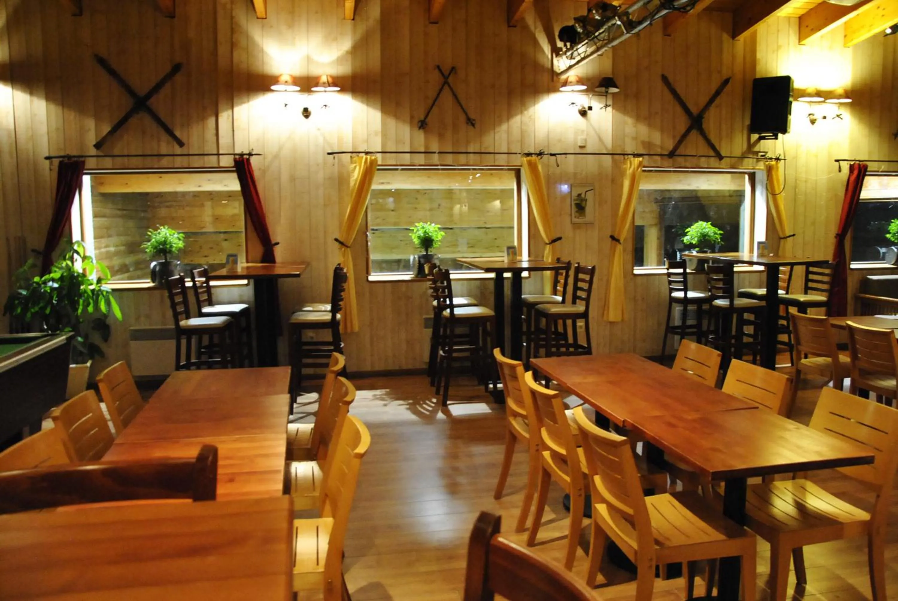 Lounge or bar in Résidence La Bérangère