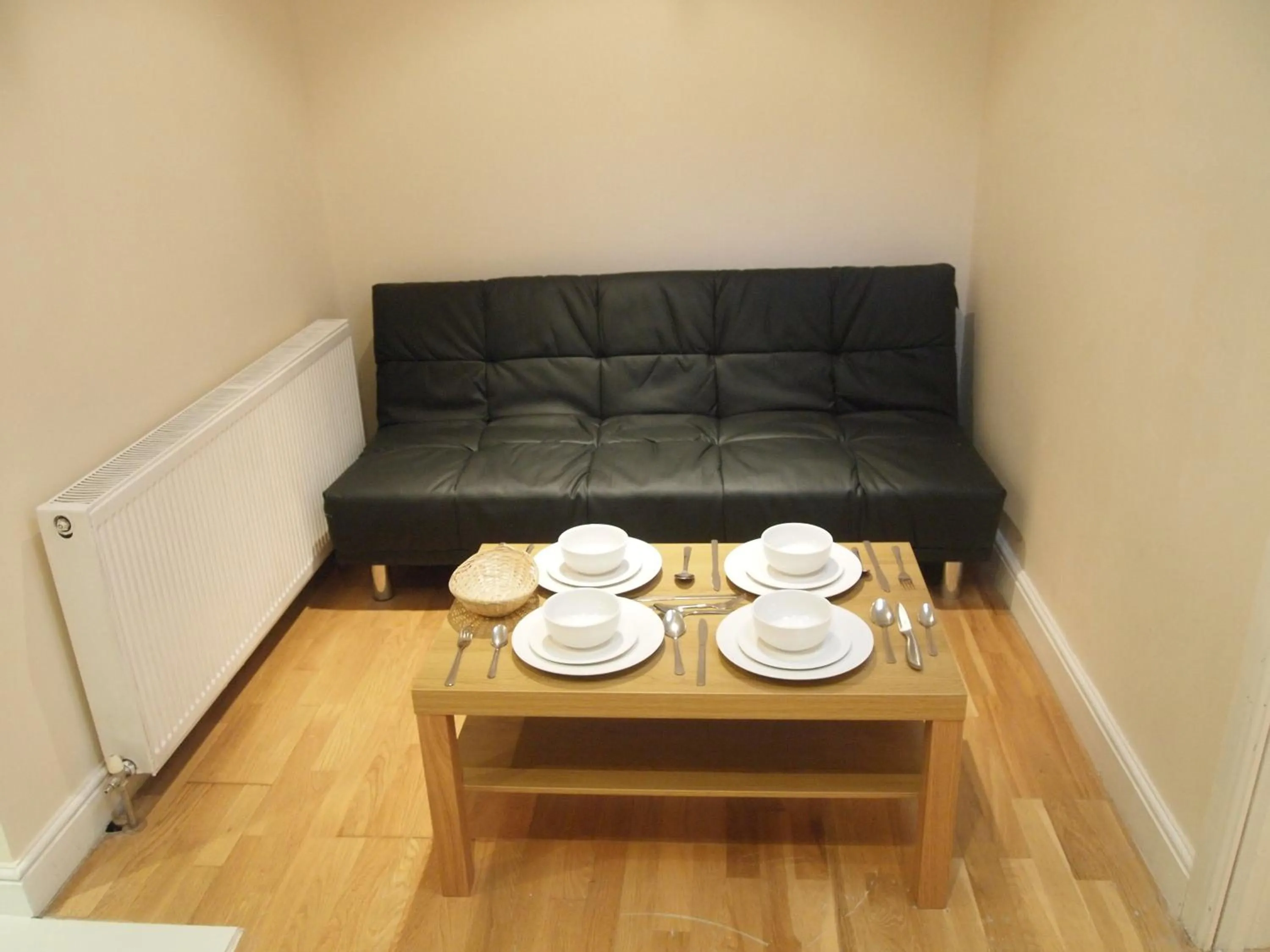 Living room in Marble Arch Flats