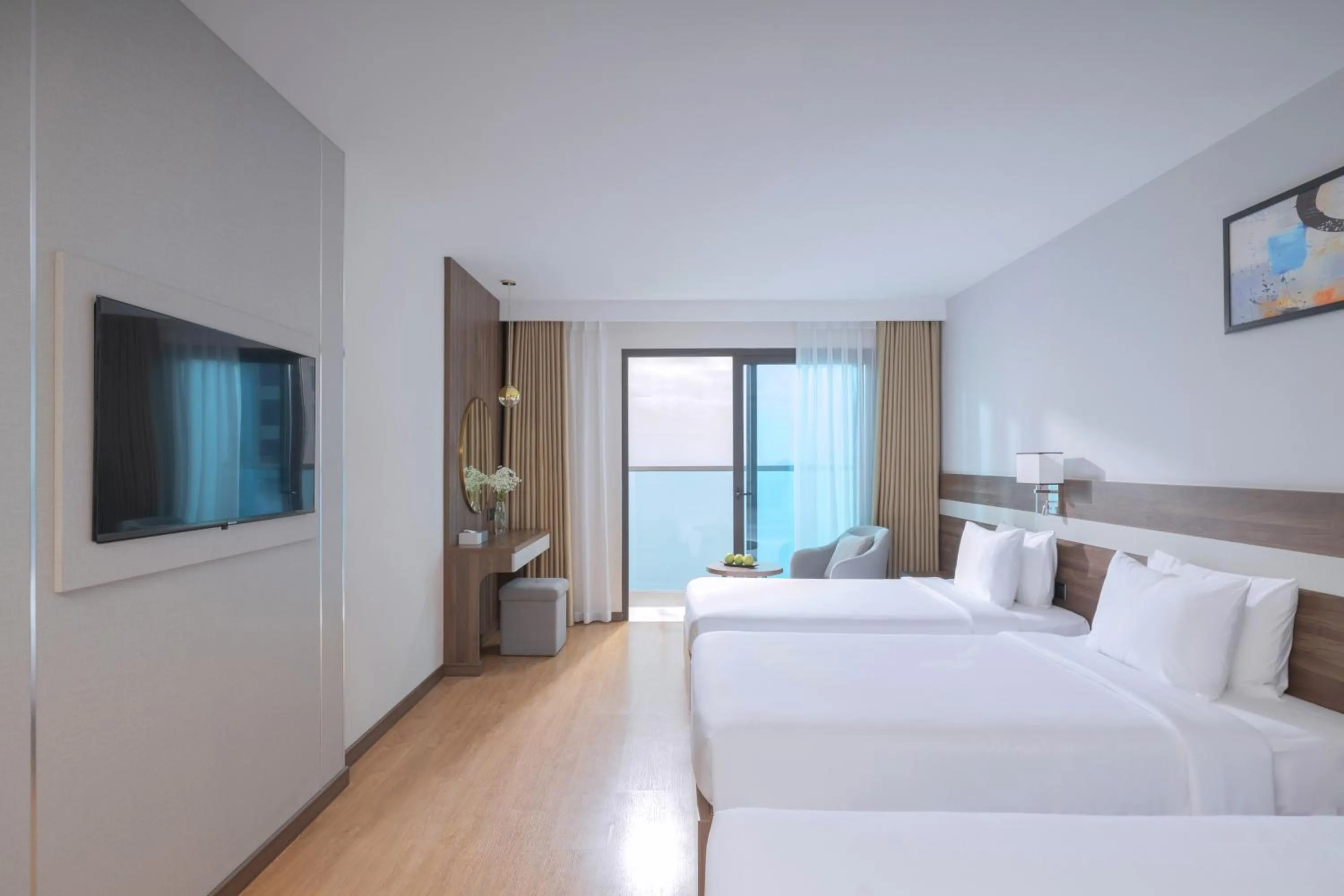 Bed in PANAMA Nha Trang Hotel