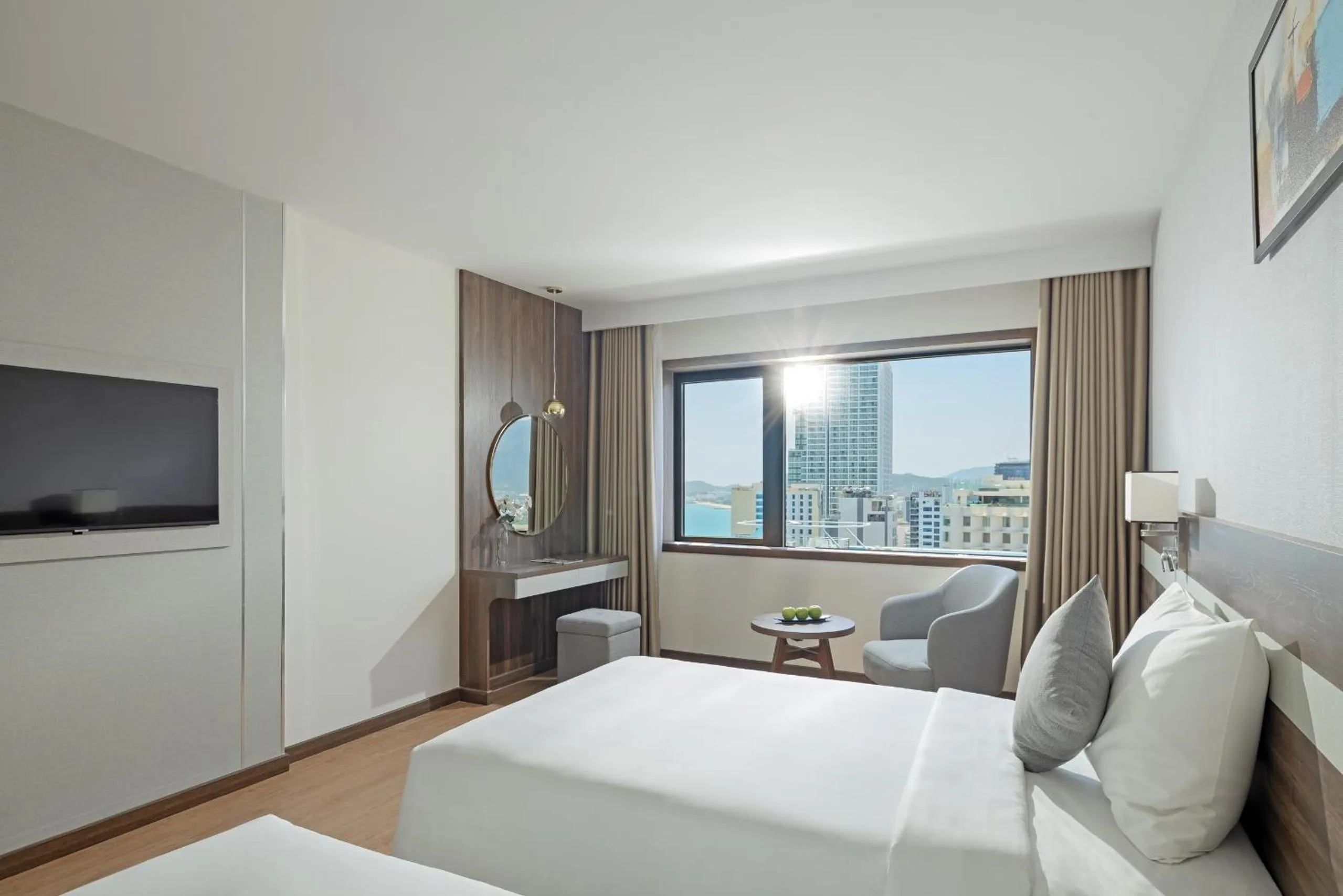 Bed in PANAMA Nha Trang Hotel