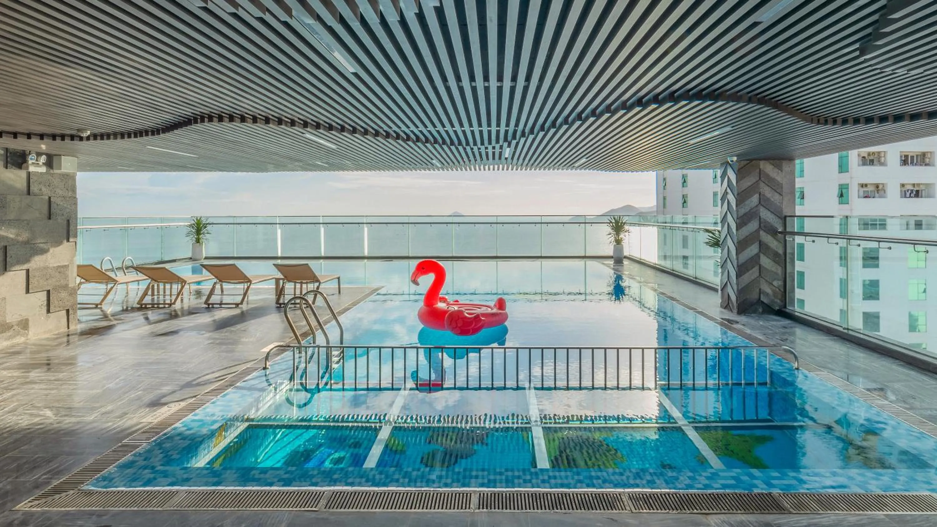 Swimming pool in PANAMA Nha Trang Hotel