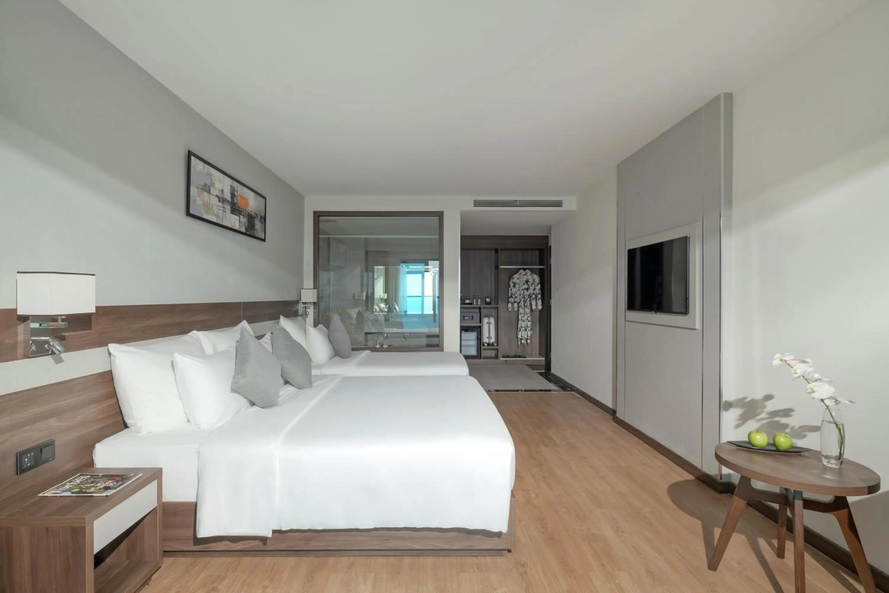 Bed in PANAMA Nha Trang Hotel