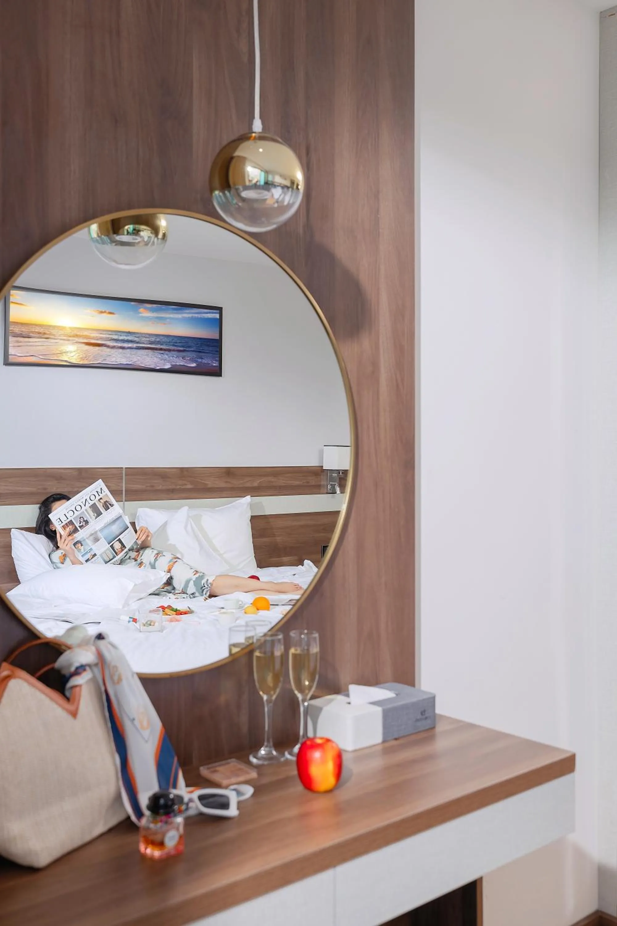 Bed in PANAMA Nha Trang Hotel