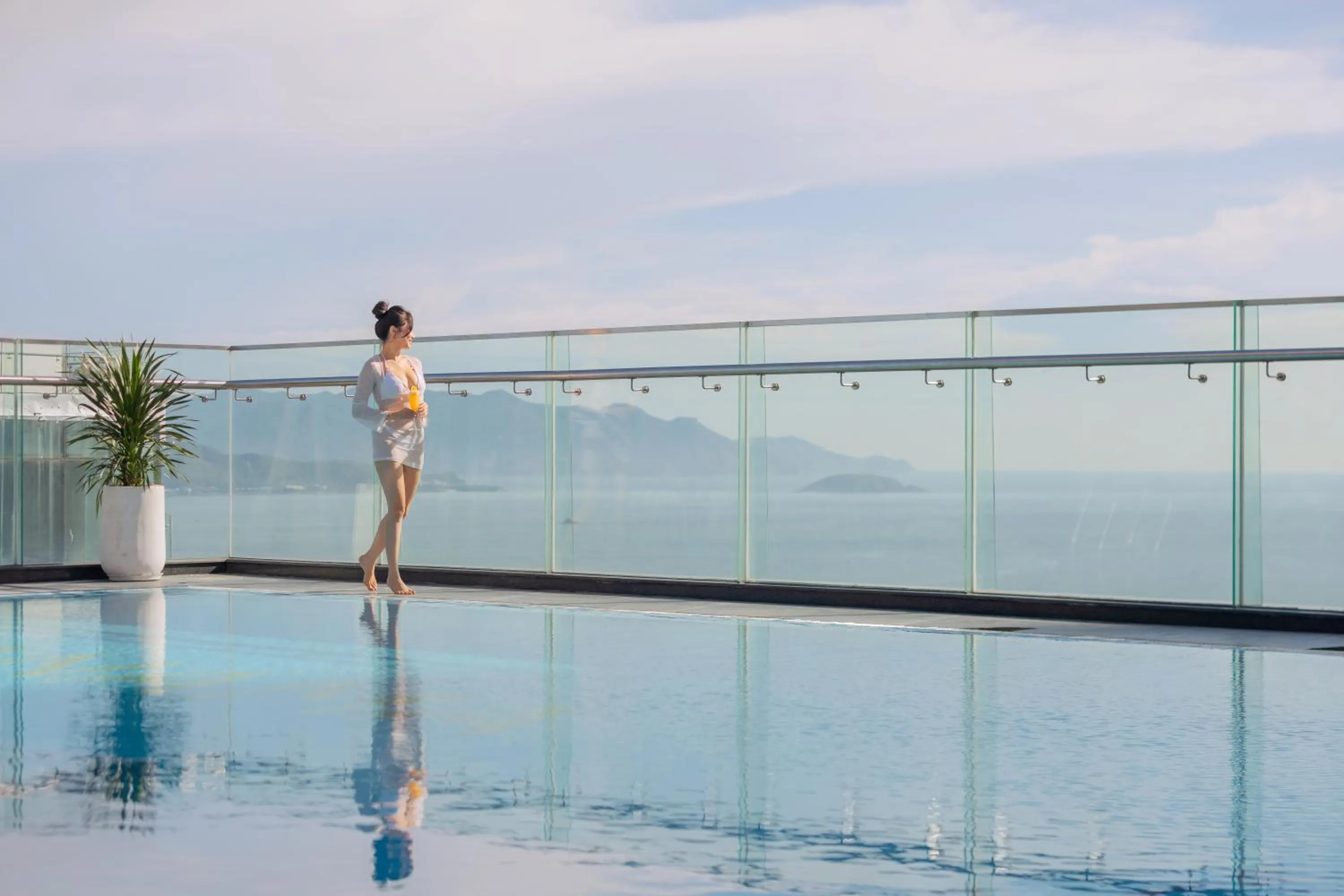 Swimming pool in PANAMA Nha Trang Hotel