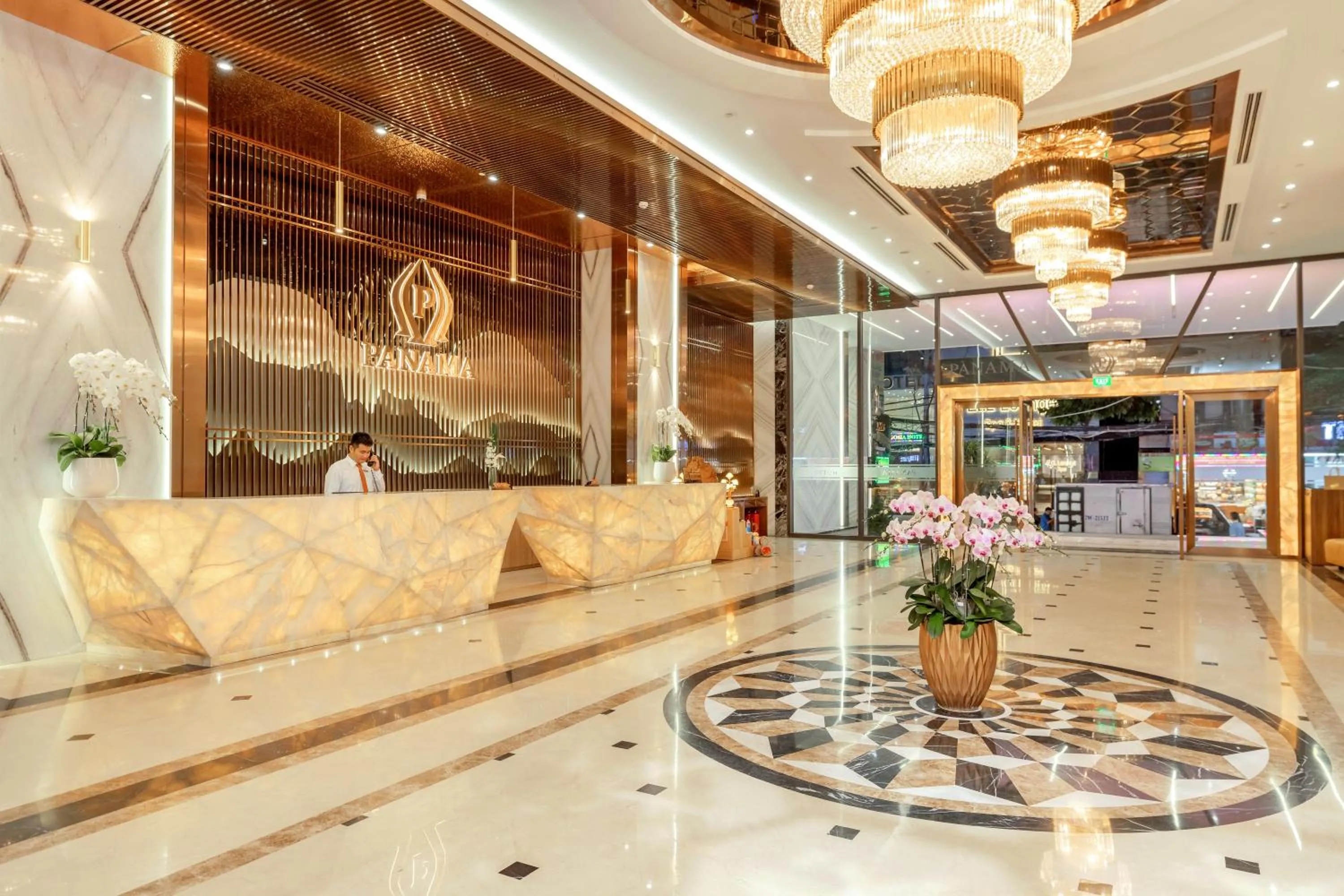 Lobby or reception in PANAMA Nha Trang Hotel