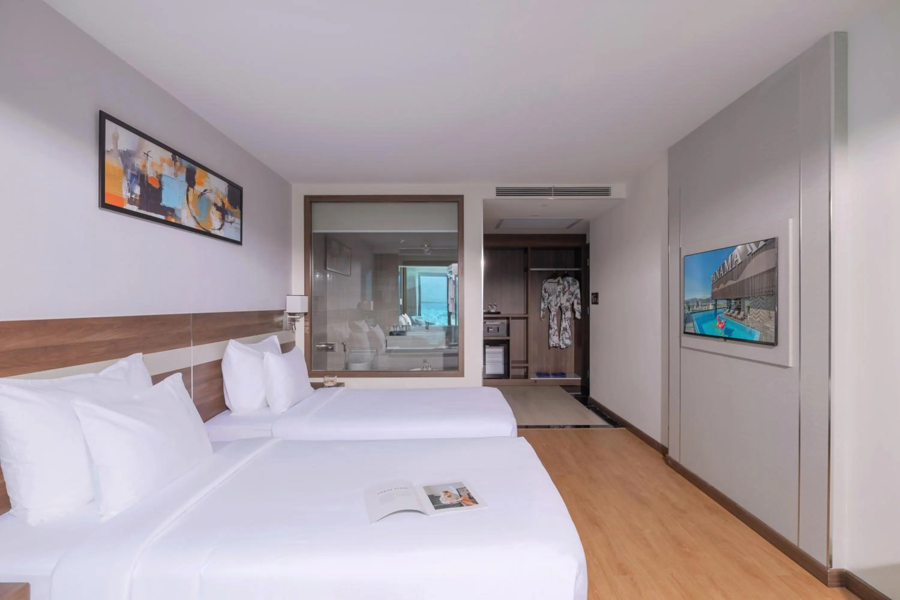 Bed in PANAMA Nha Trang Hotel