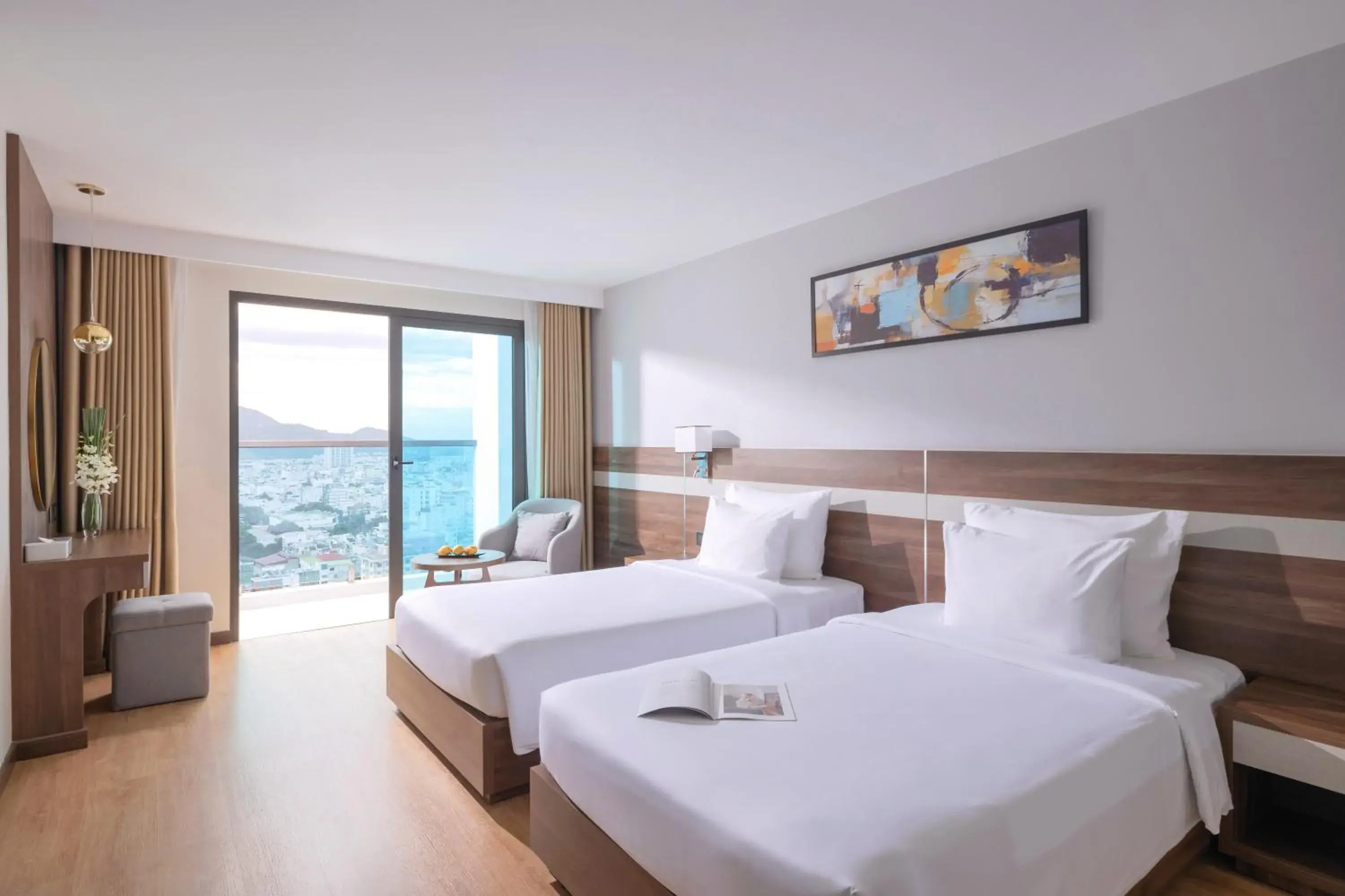 Twin Room with City View in PANAMA Nha Trang Hotel Twin Room with City View in PANAMA Nha Trang Hotel