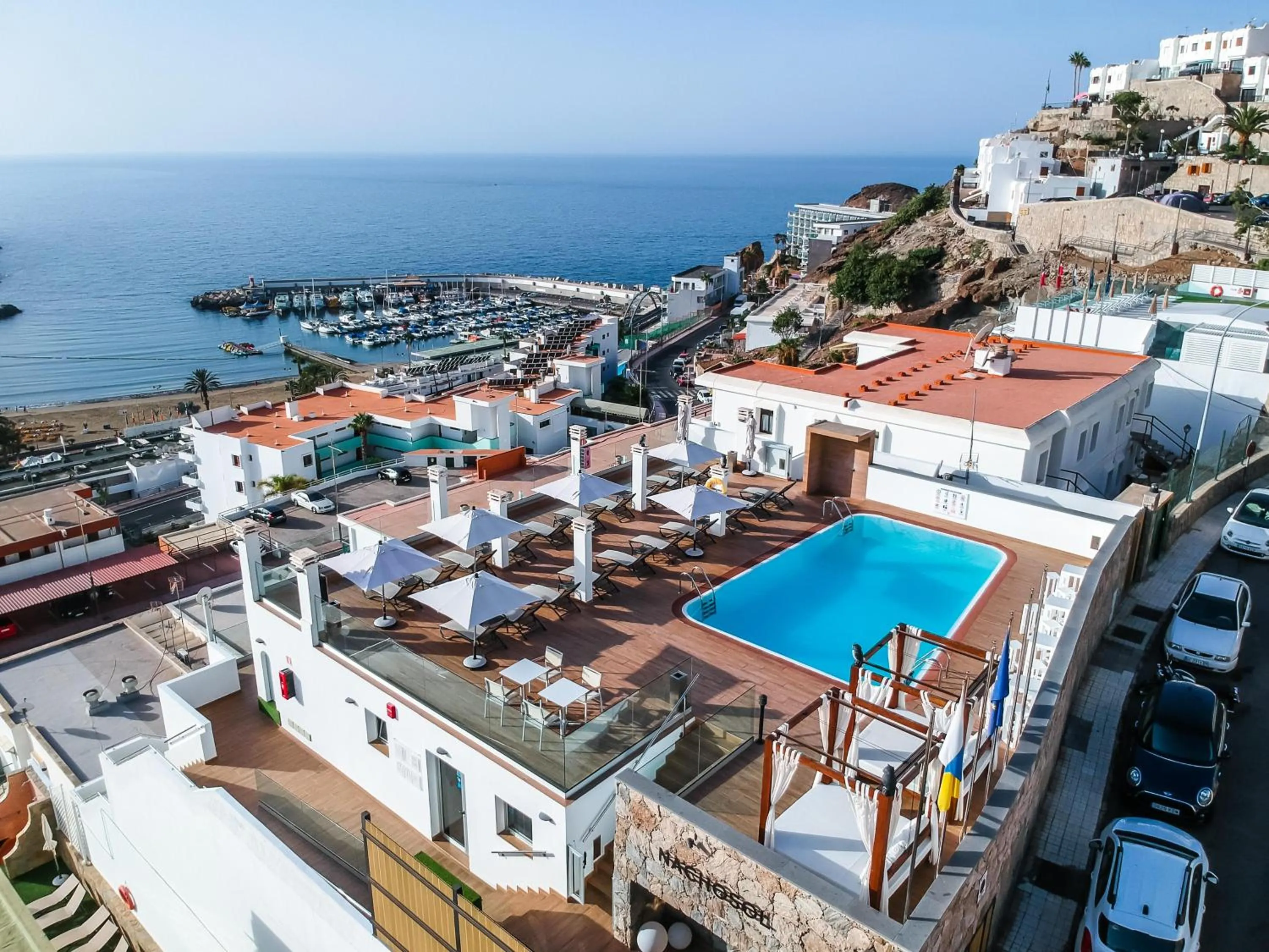 Bird's eye view in IG Nachosol Premium Apartments by Servatur (Adults Only)