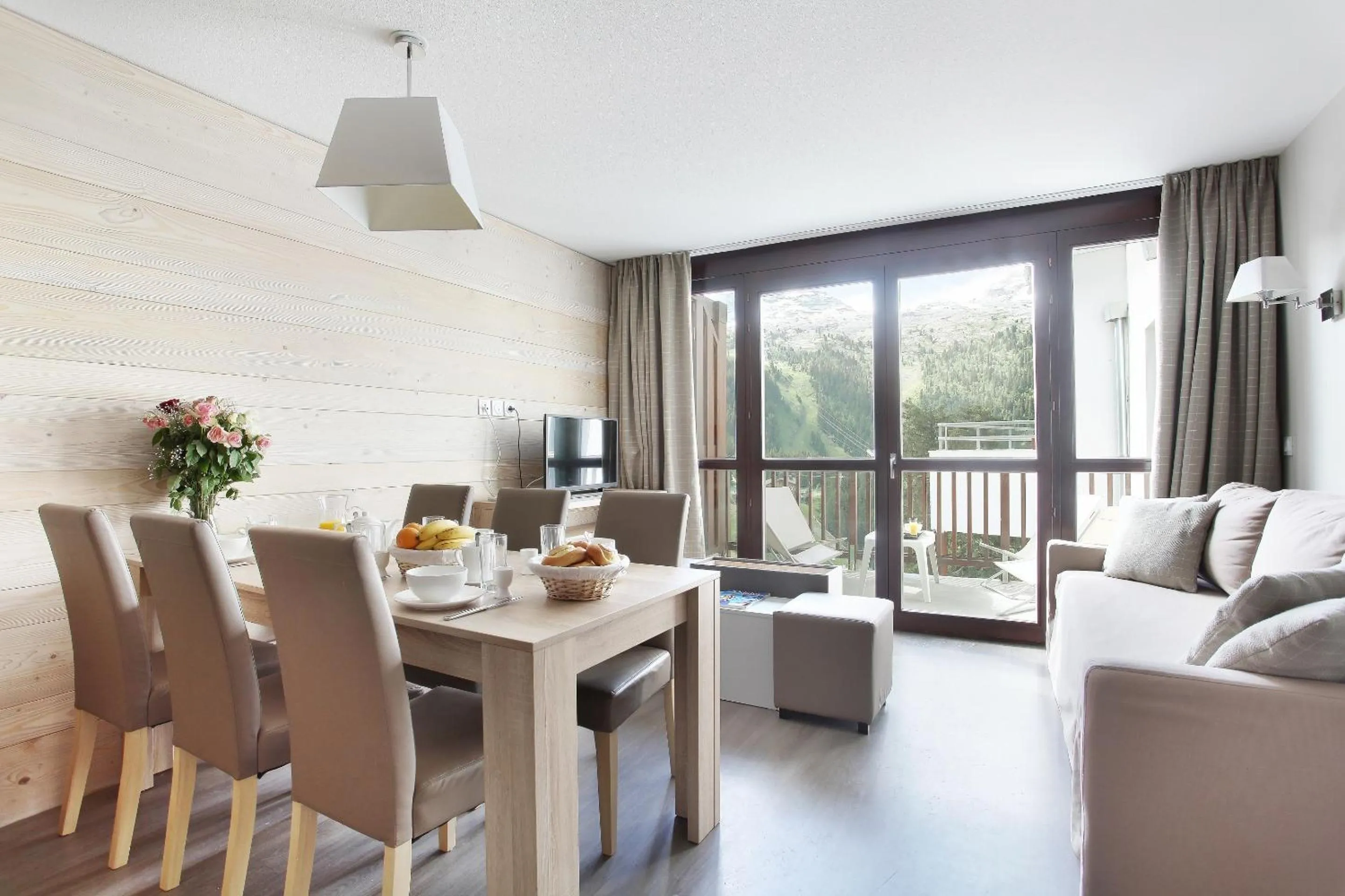 Seating area in Résidence Odalys Le Panoramic