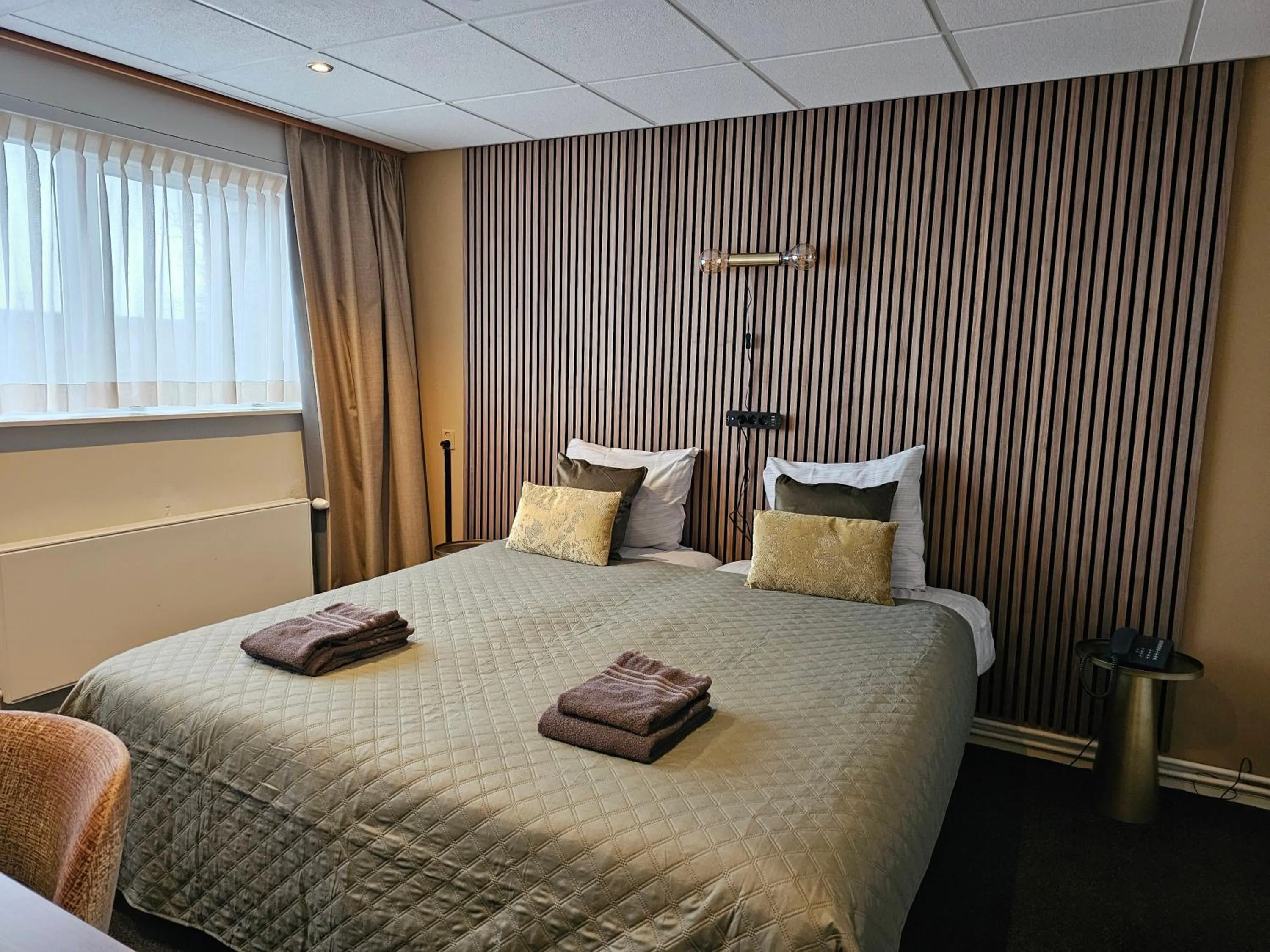 Photo of the whole room, Bed in Hotel Restaurant Solskin