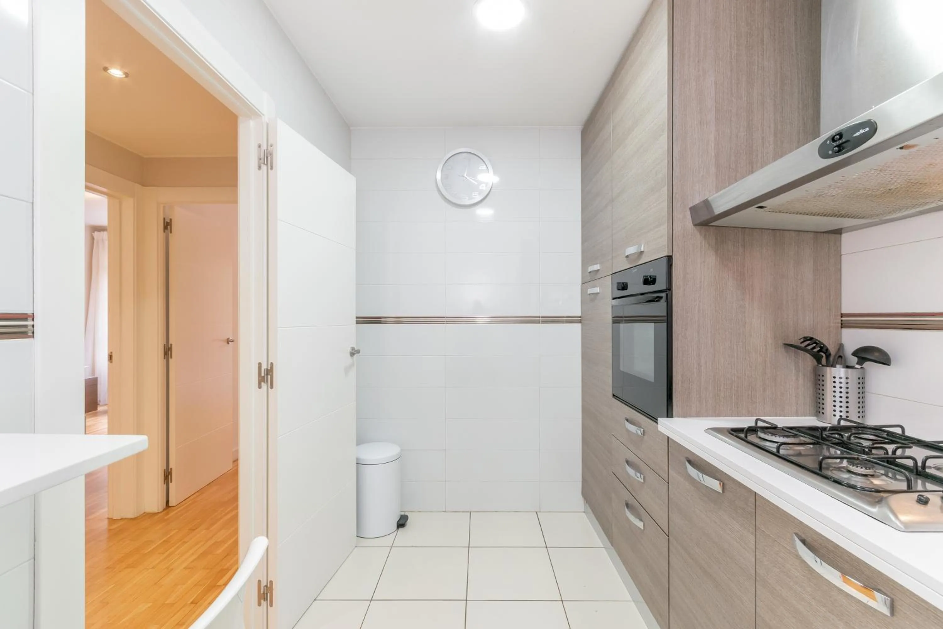 Kitchen or kitchenette in Elegance Barcelona Rentals