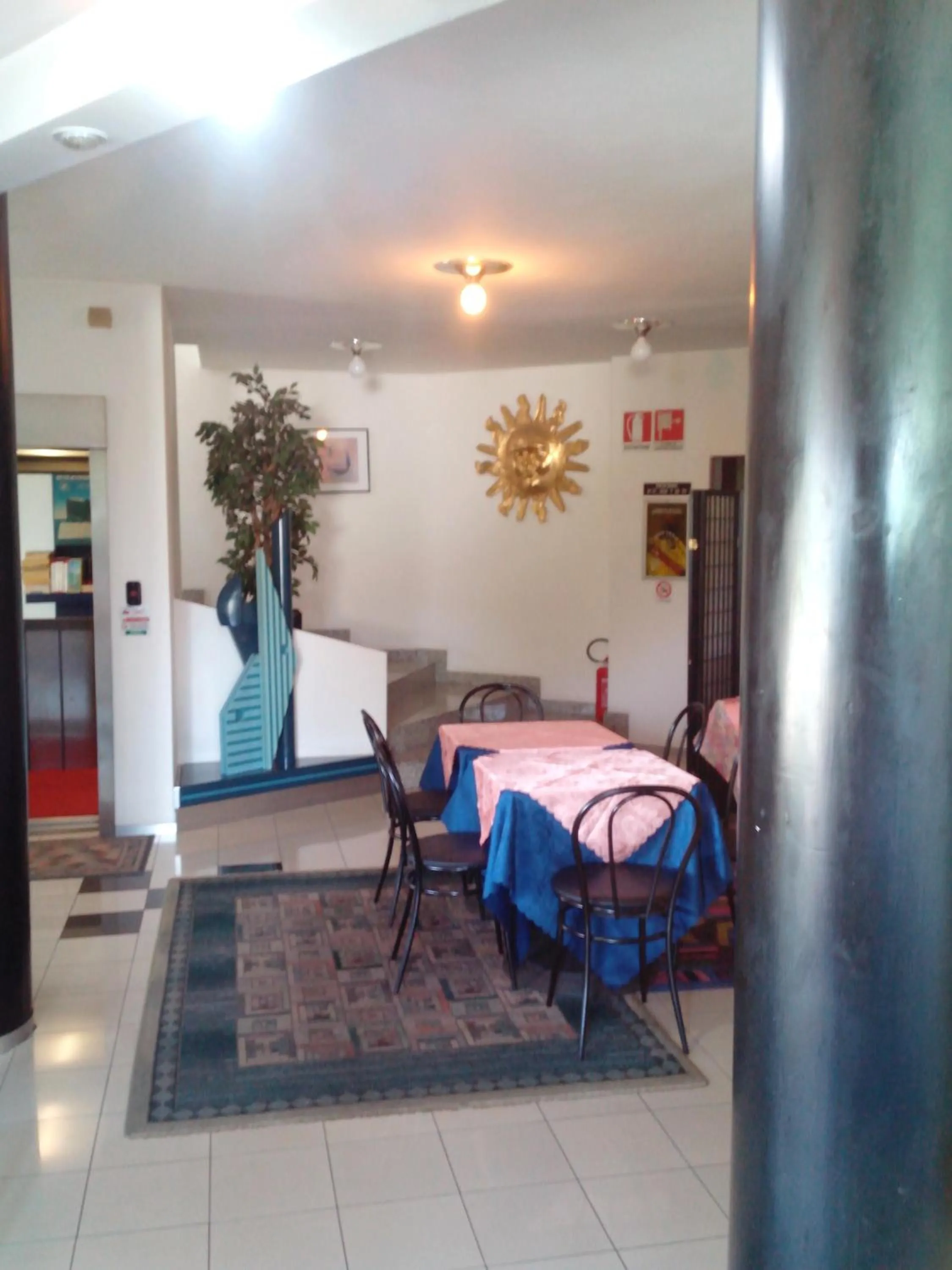 Decorative detail in Hotel Niki