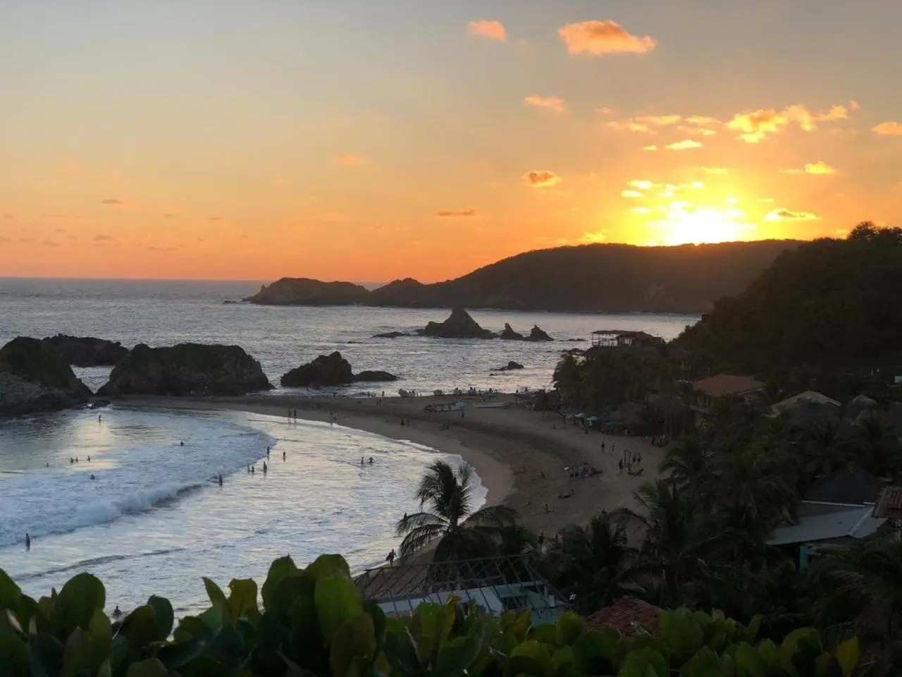 Beach in Las Cabañas Mágicas