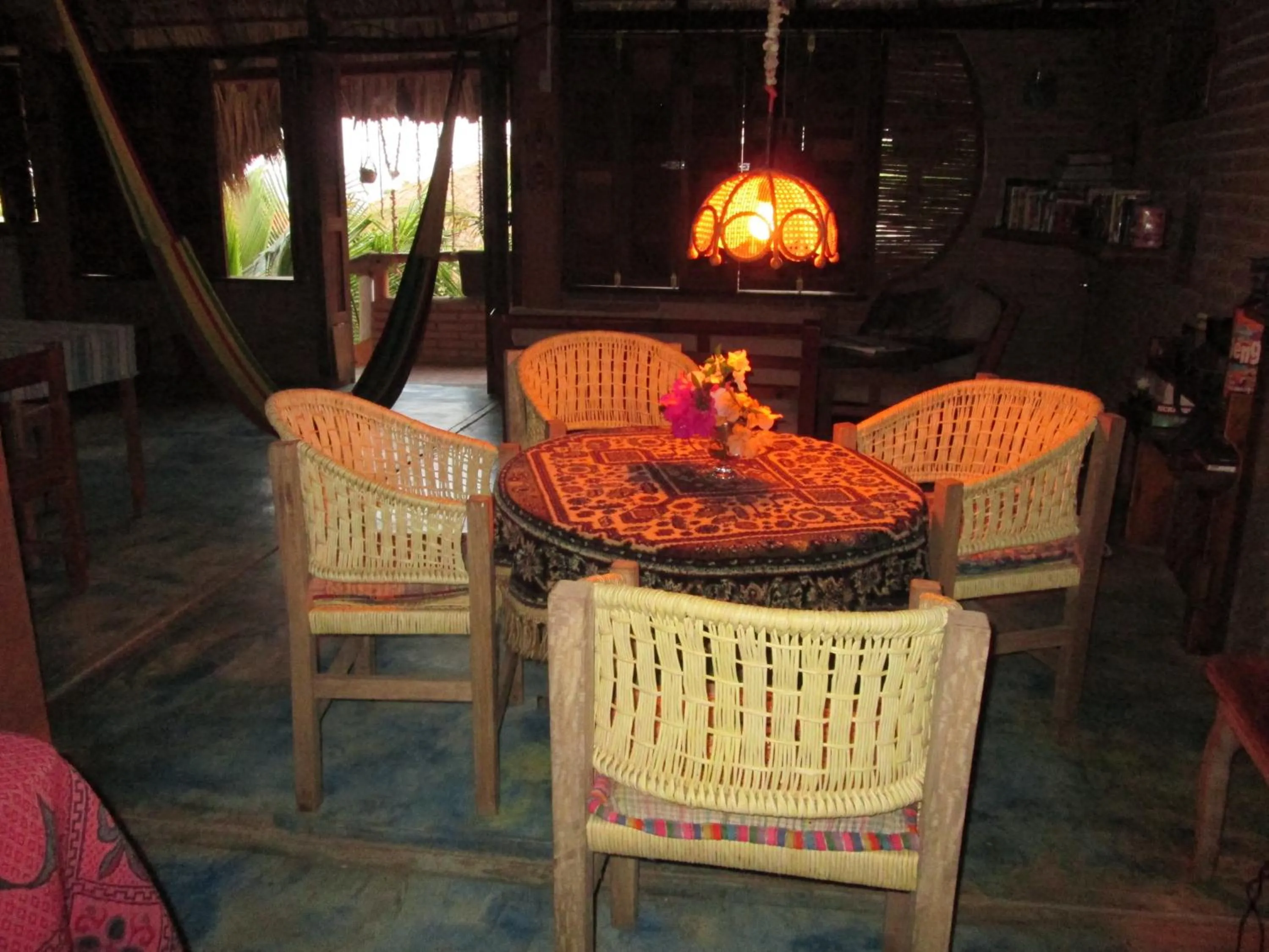 Dining area in Las Cabañas Mágicas