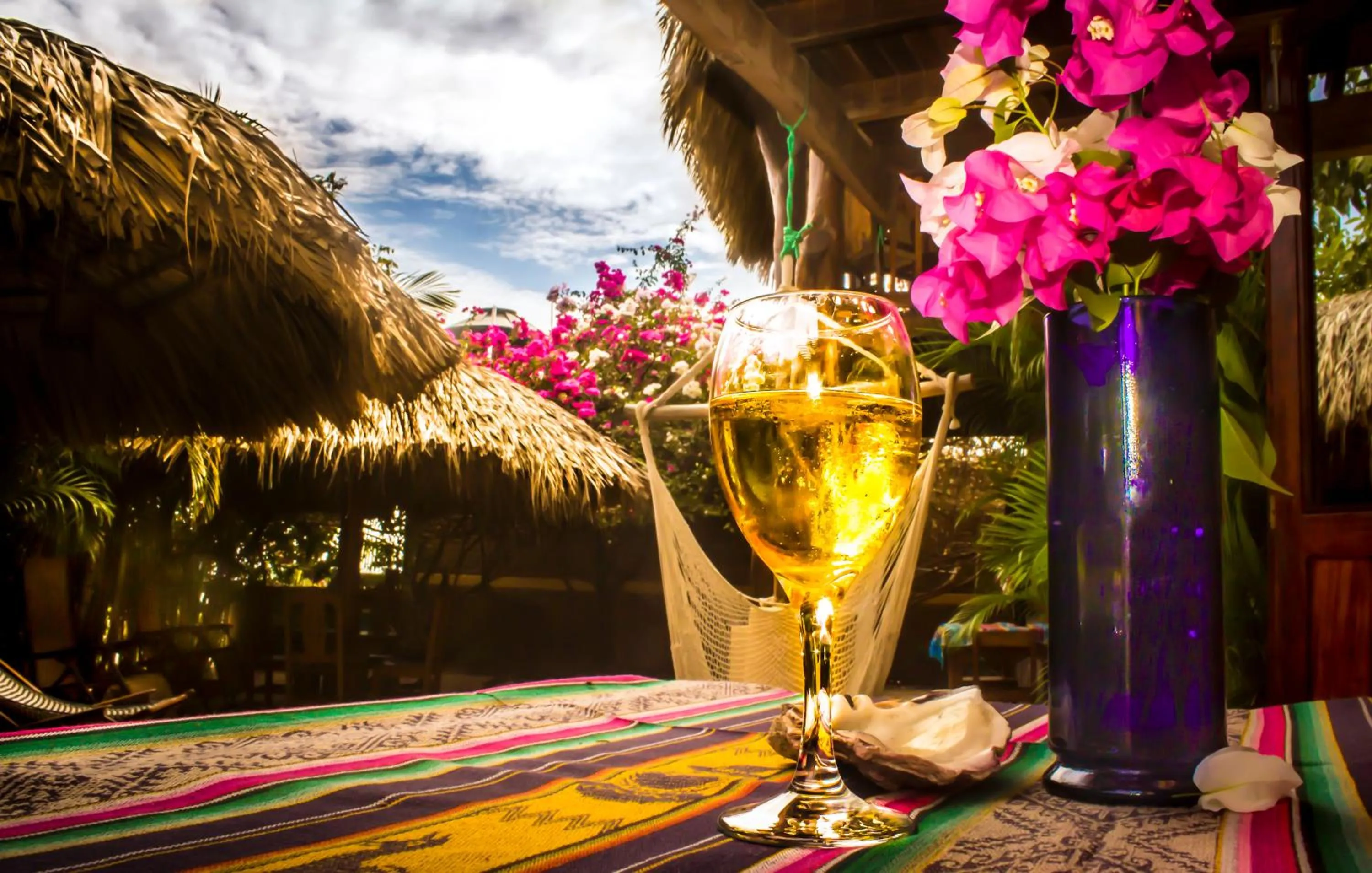 Time of day in Las Cabañas Mágicas