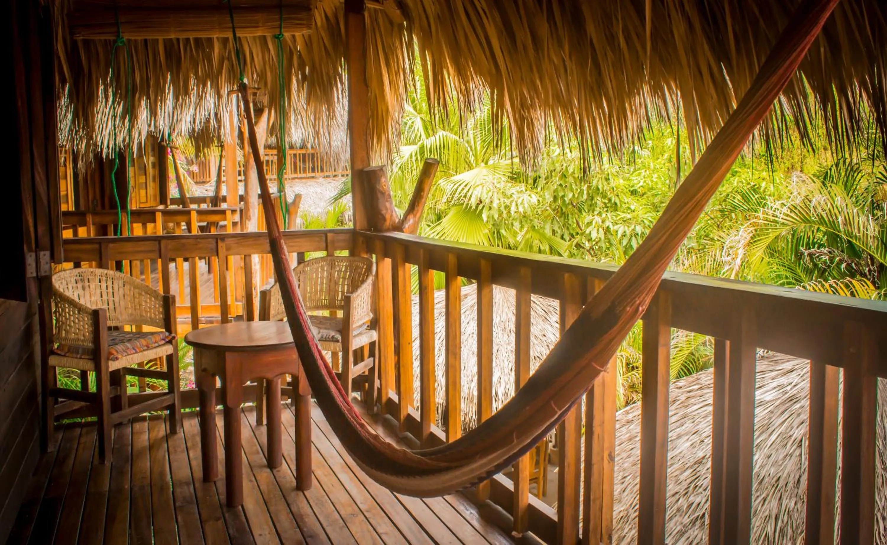Balcony/Terrace in Las Cabañas Mágicas
