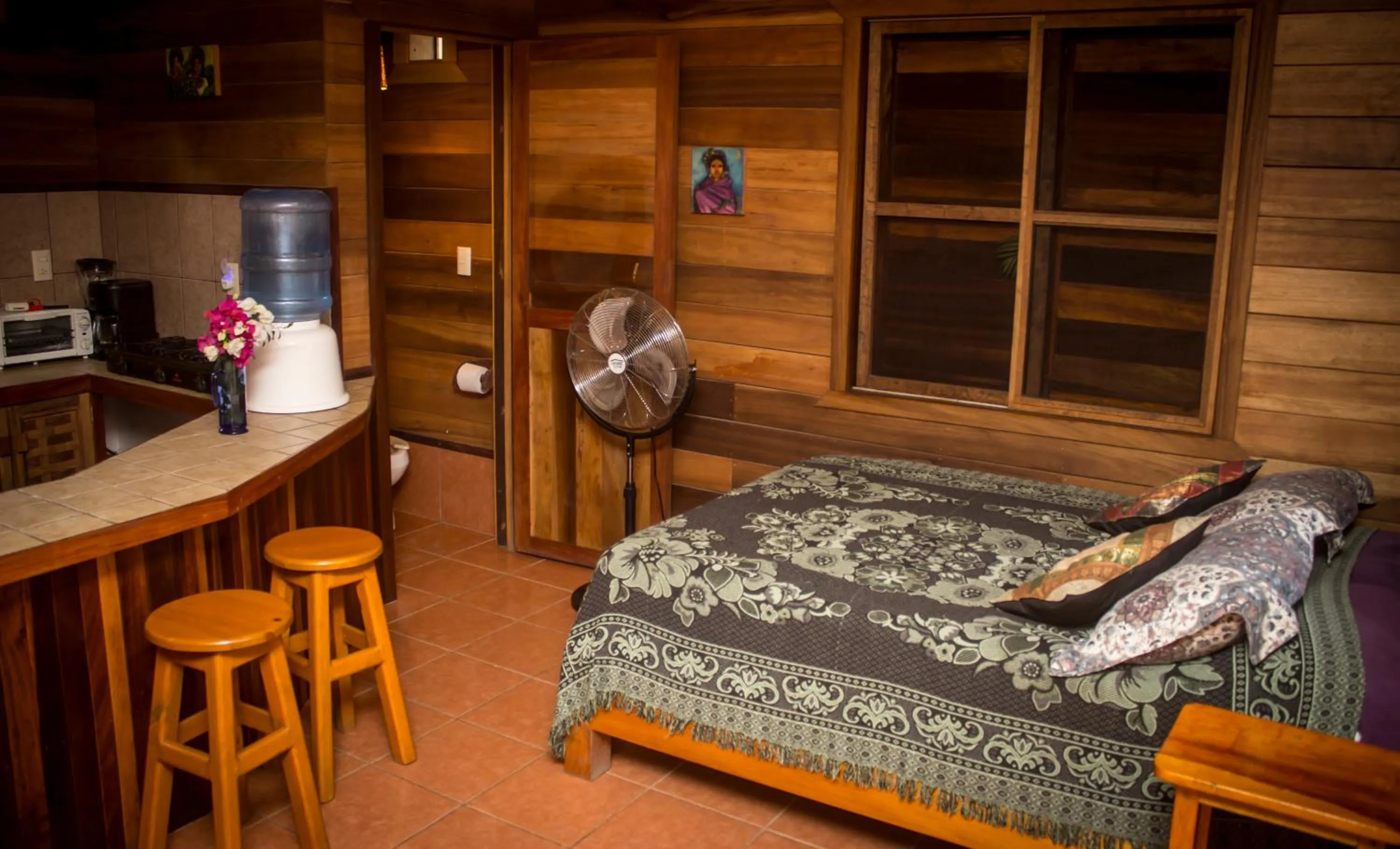 Bed in Las Cabañas Mágicas