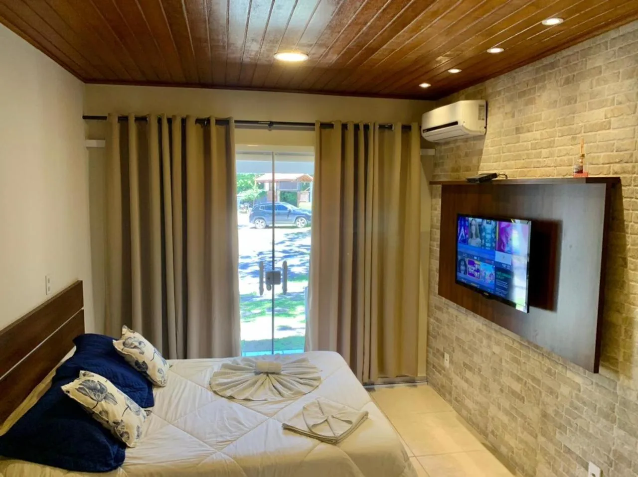 Photo of the whole room, Bed in Recanto de Moriá