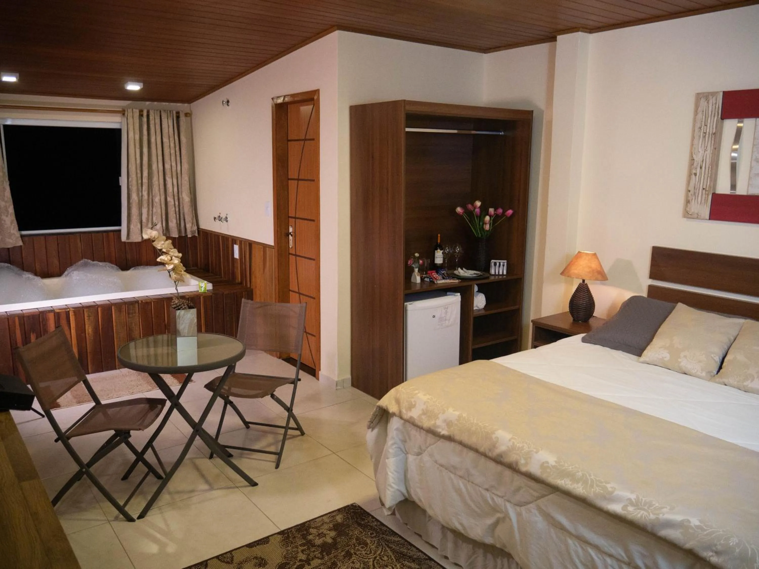 Photo of the whole room, Bed in Recanto de Moriá