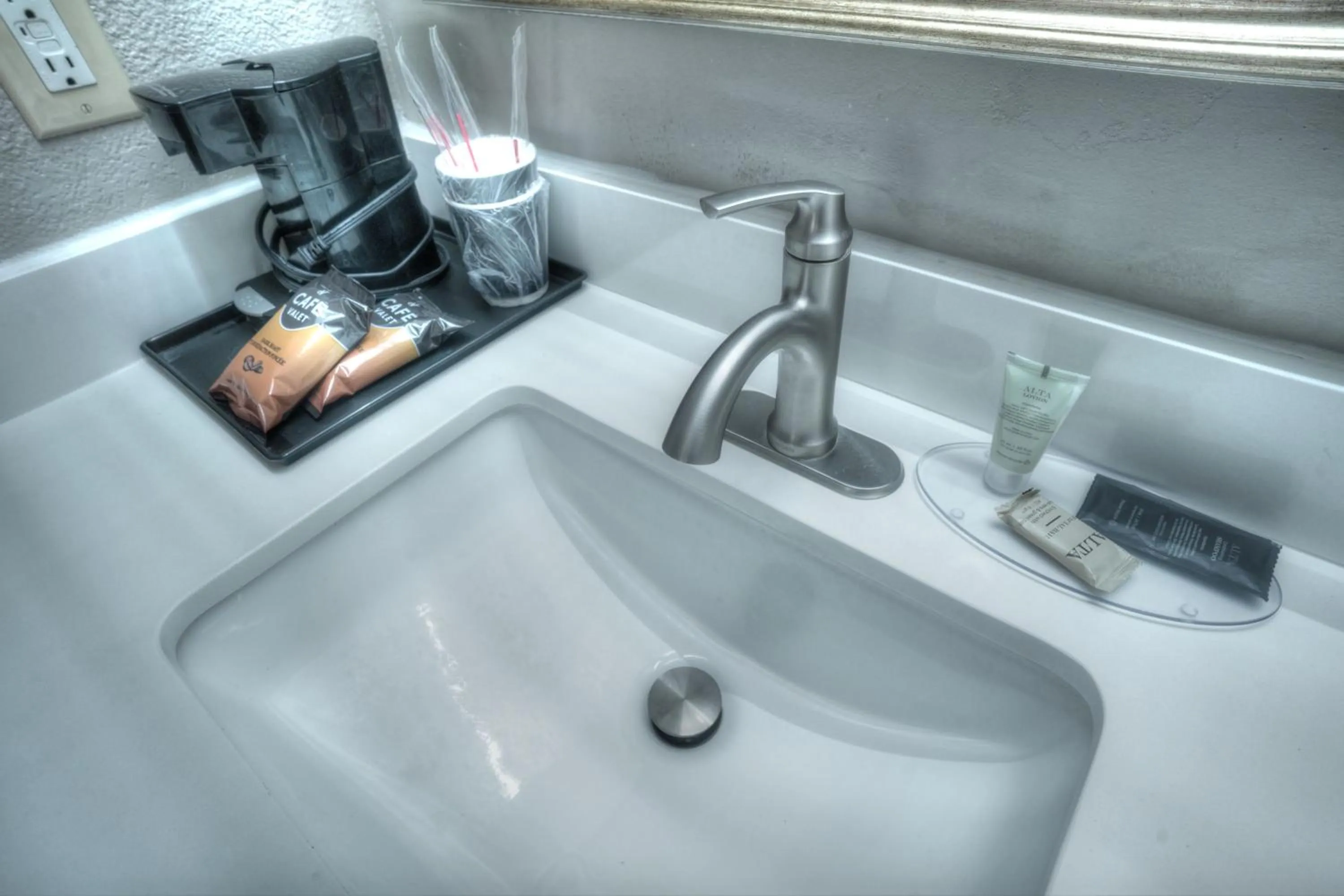 Bathroom in Amerivu Inn & Suites - Helen - Downtown