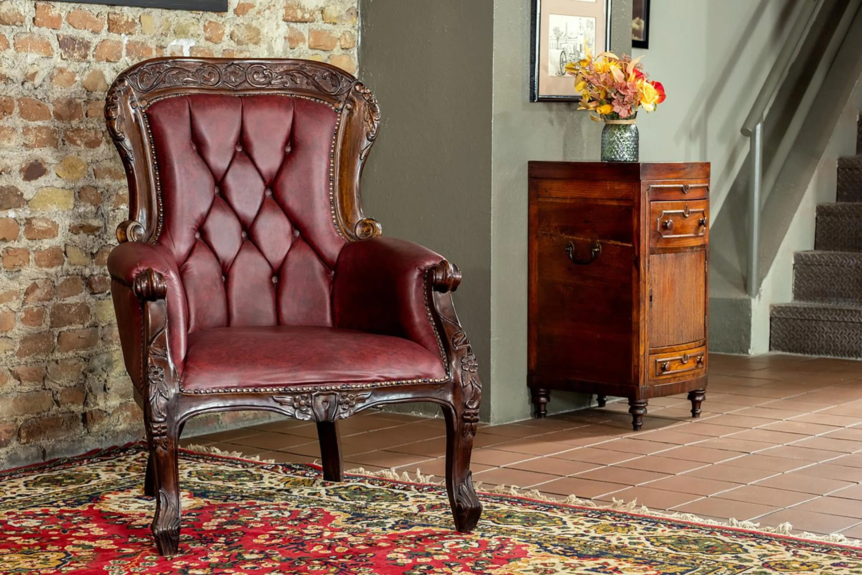 Seating area in Gardner Hotel & Hostel