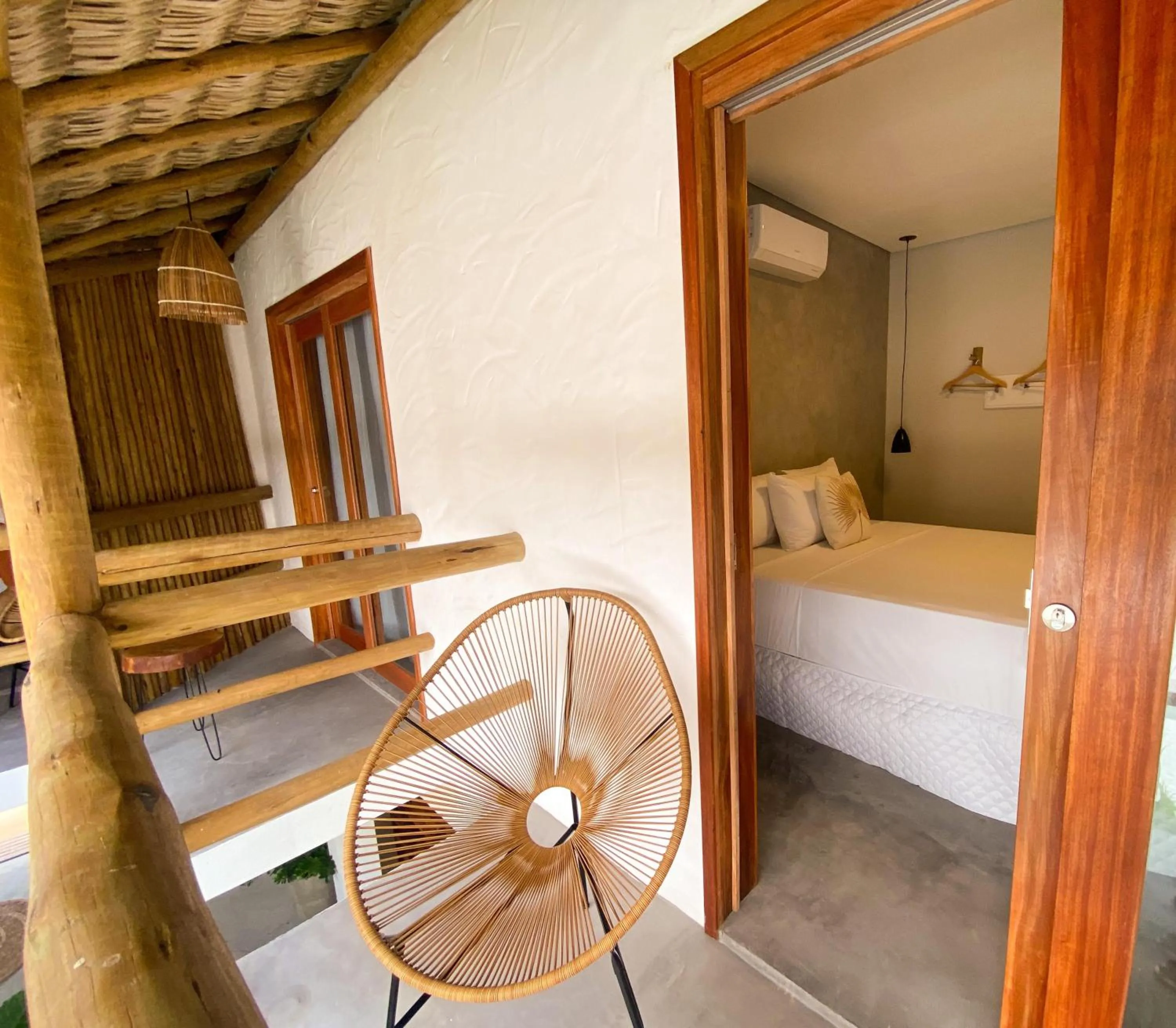 Bedroom, Bed in Pousada Baobá