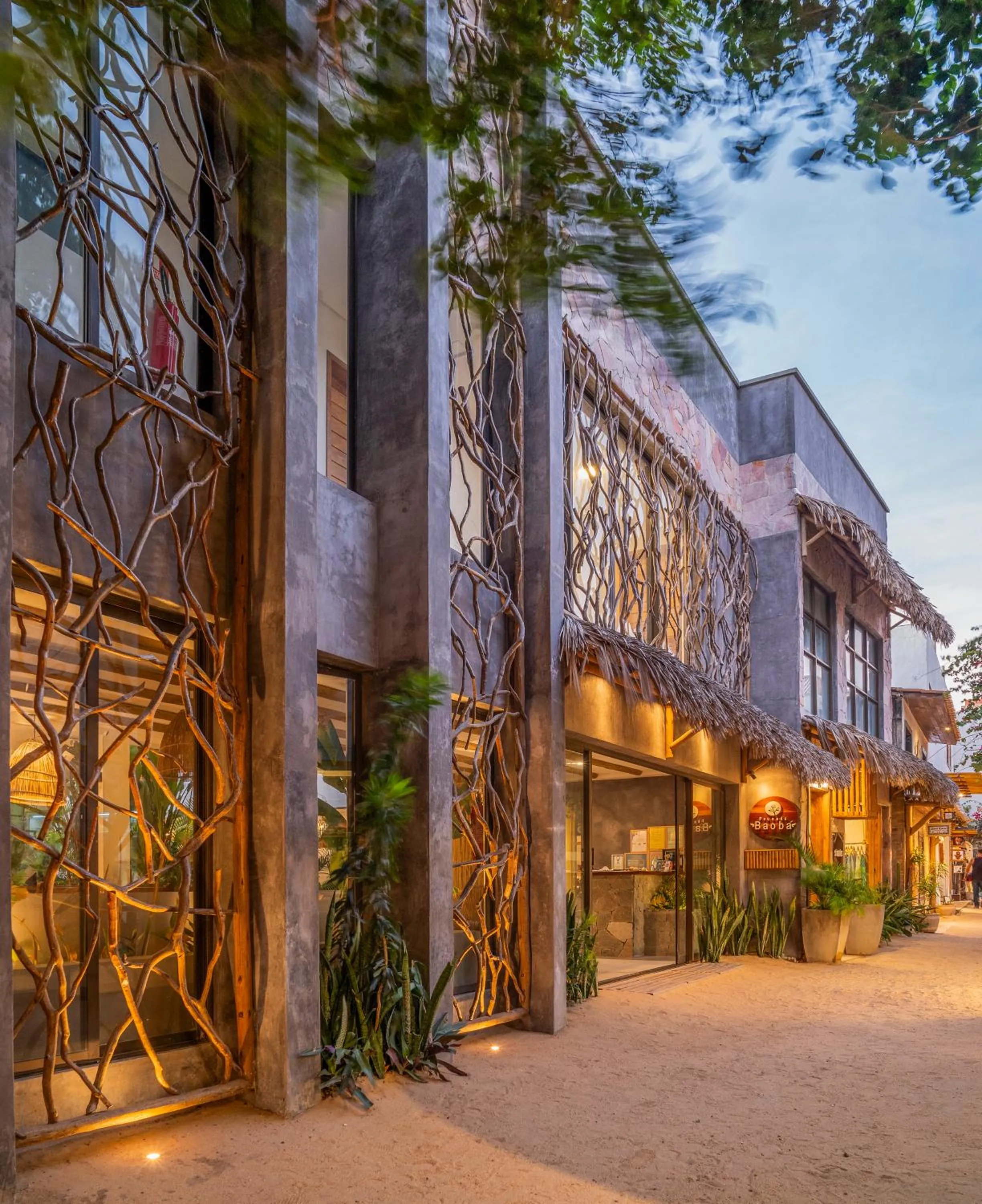 Property building in Pousada Baobá