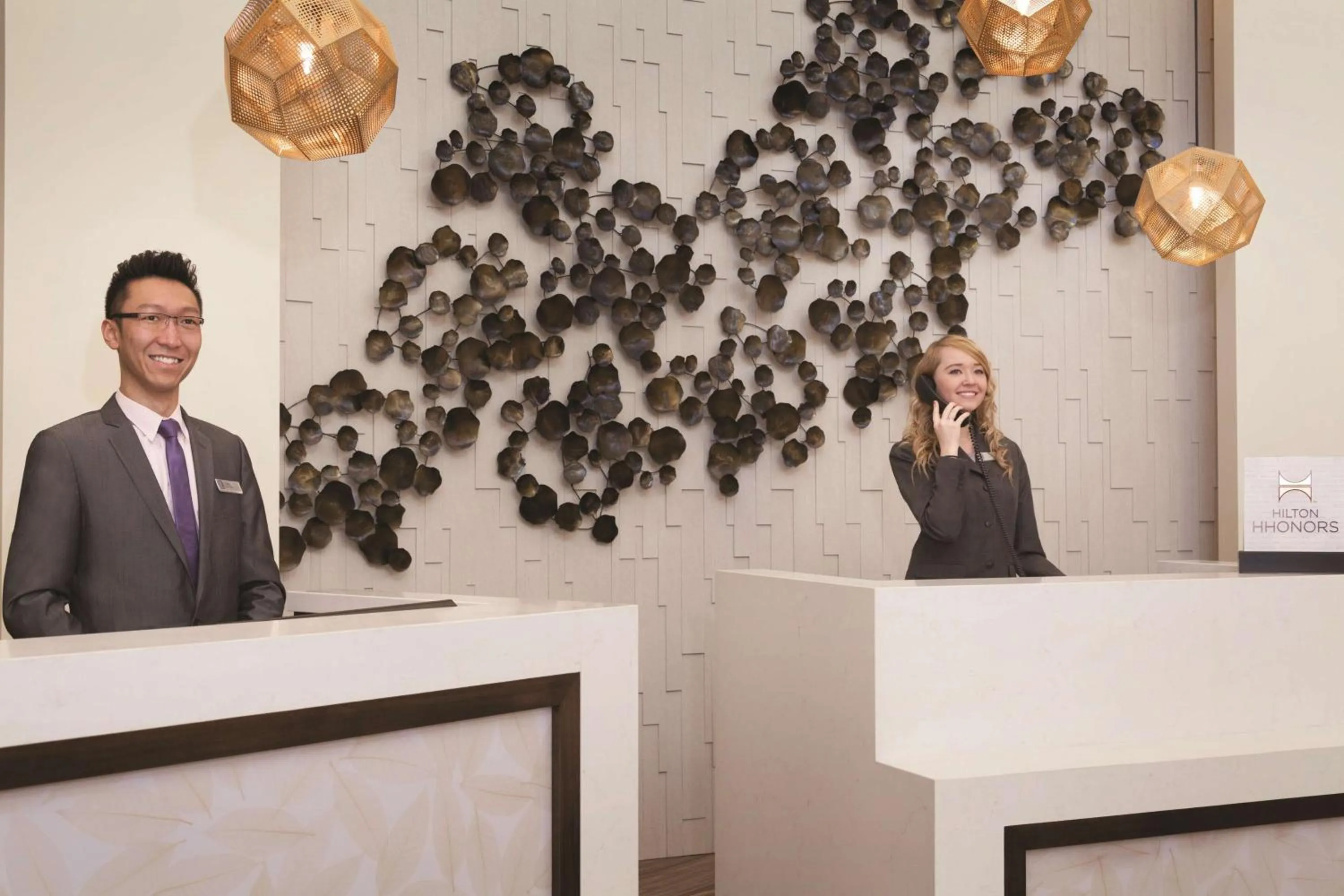 Lobby or reception in Embassy Suites Portland/Hillsboro