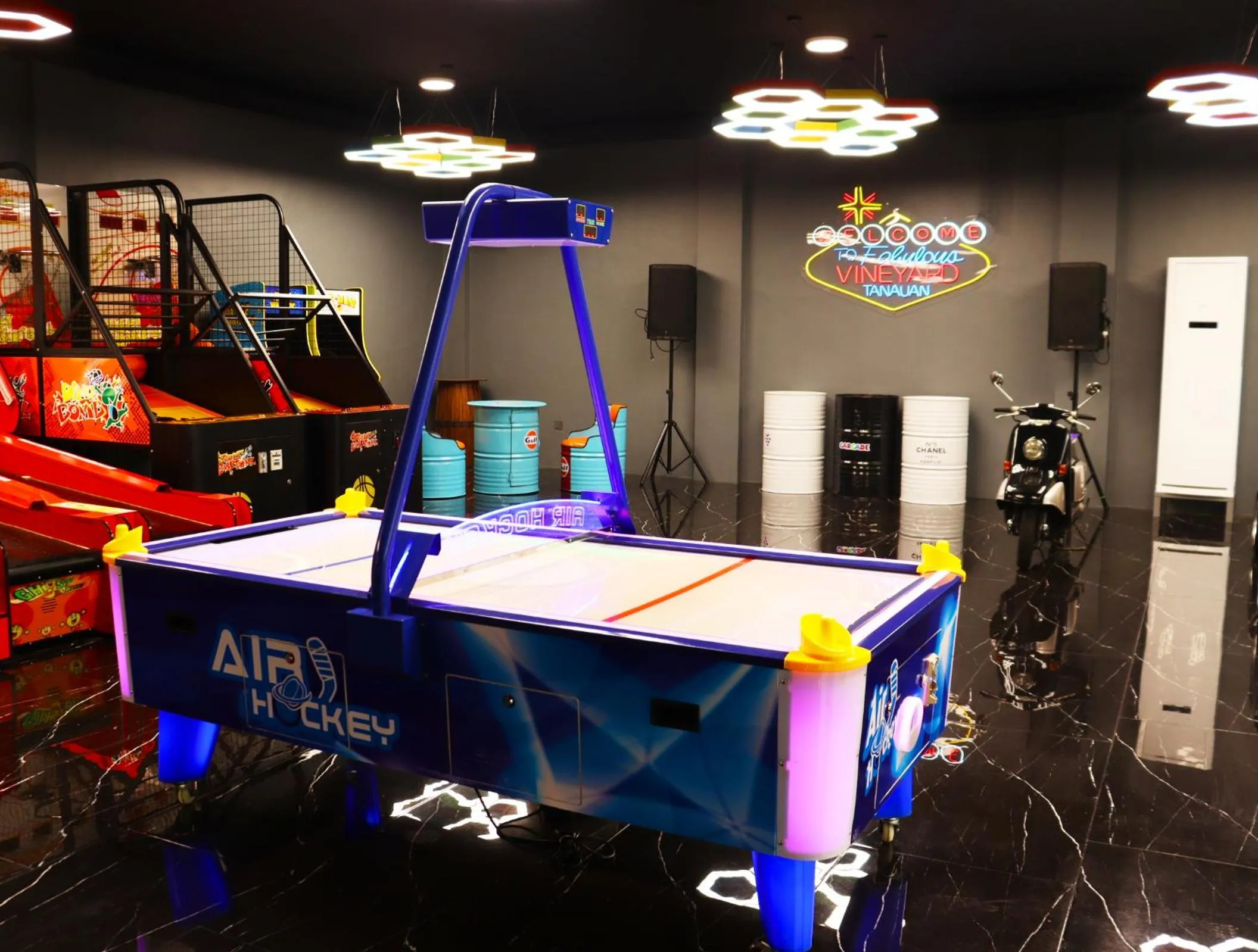 Billiard in The Vineyard at Tanauan