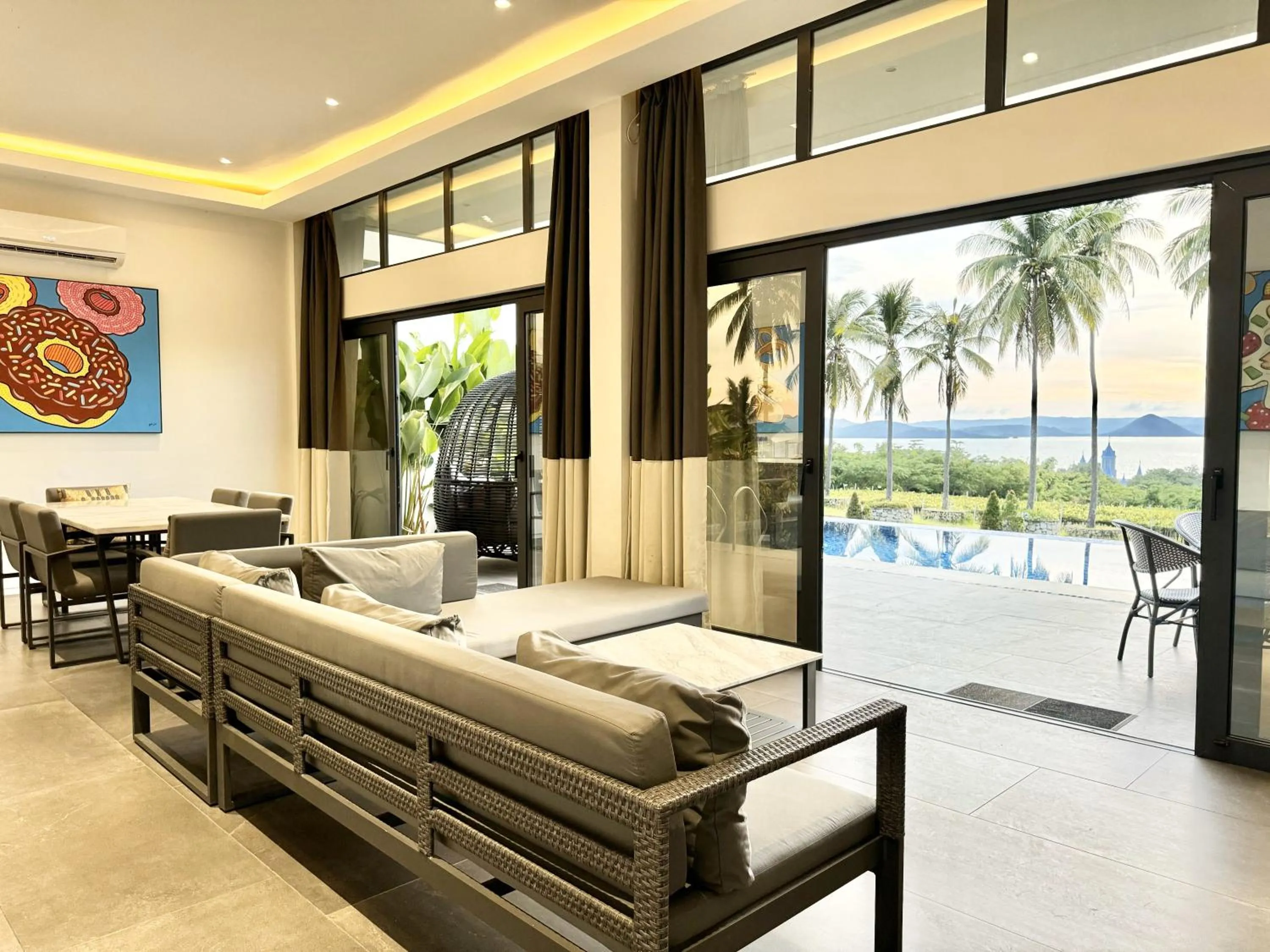 Living room in The Vineyard at Tanauan