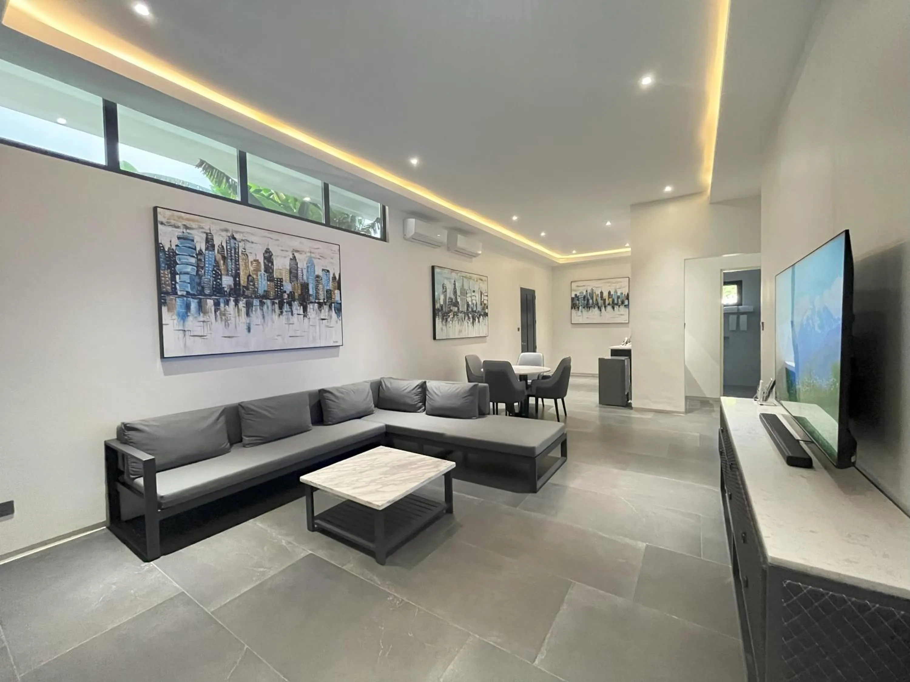 Living room in The Vineyard at Tanauan