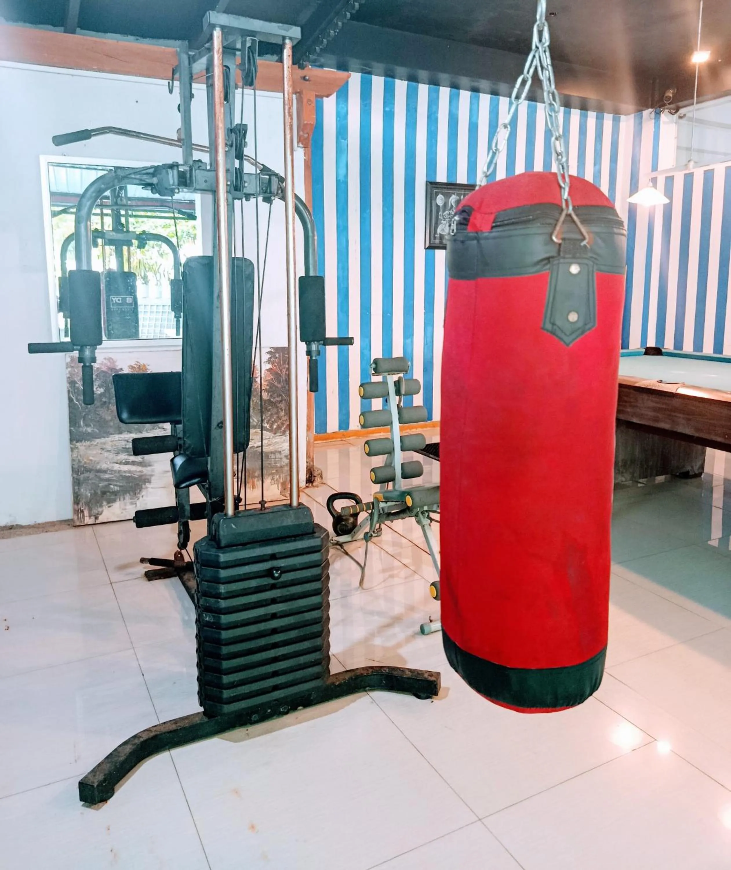 Fitness centre/facilities in Hotel Vacanza