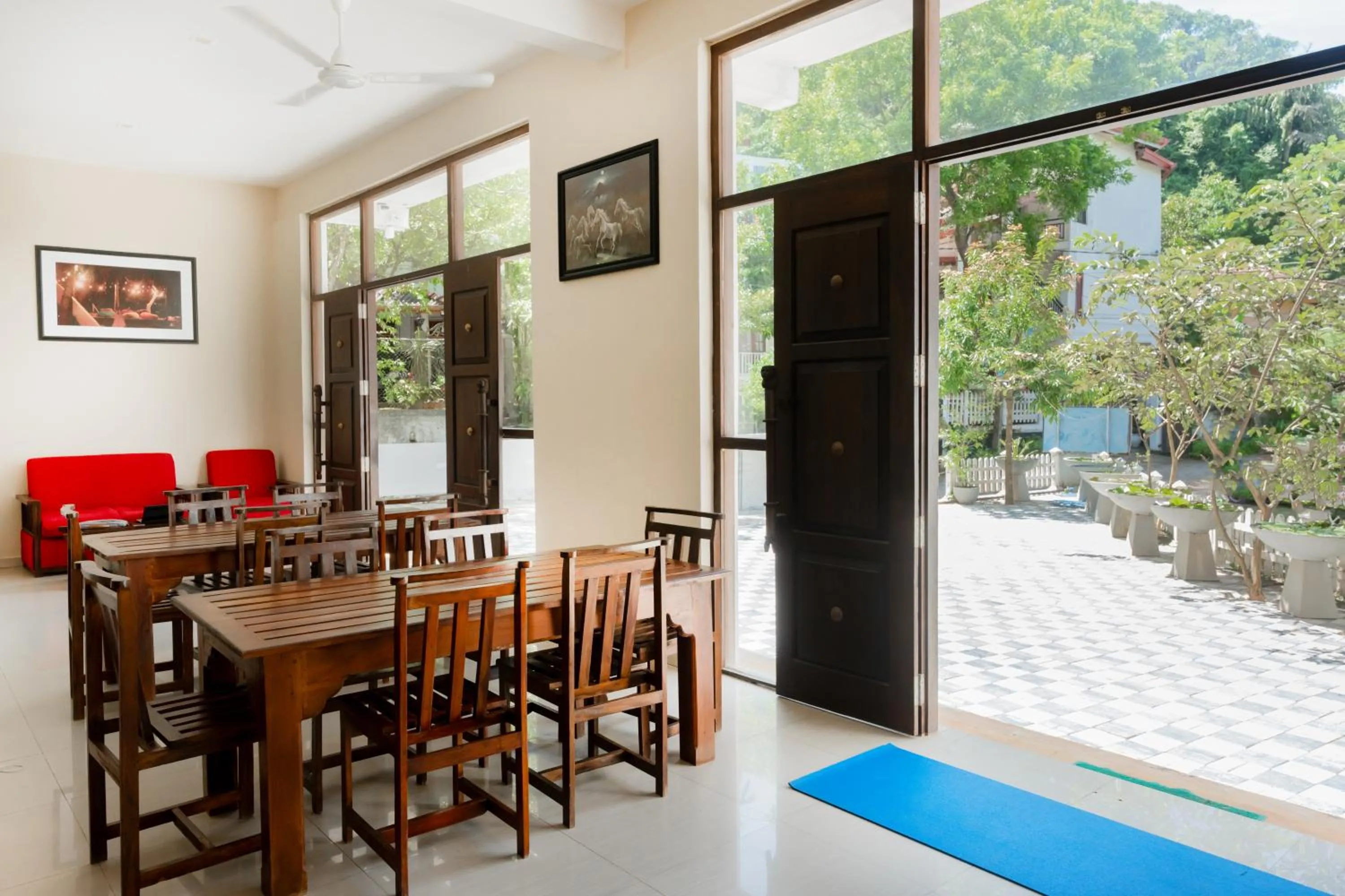 Seating area in Hotel Vacanza
