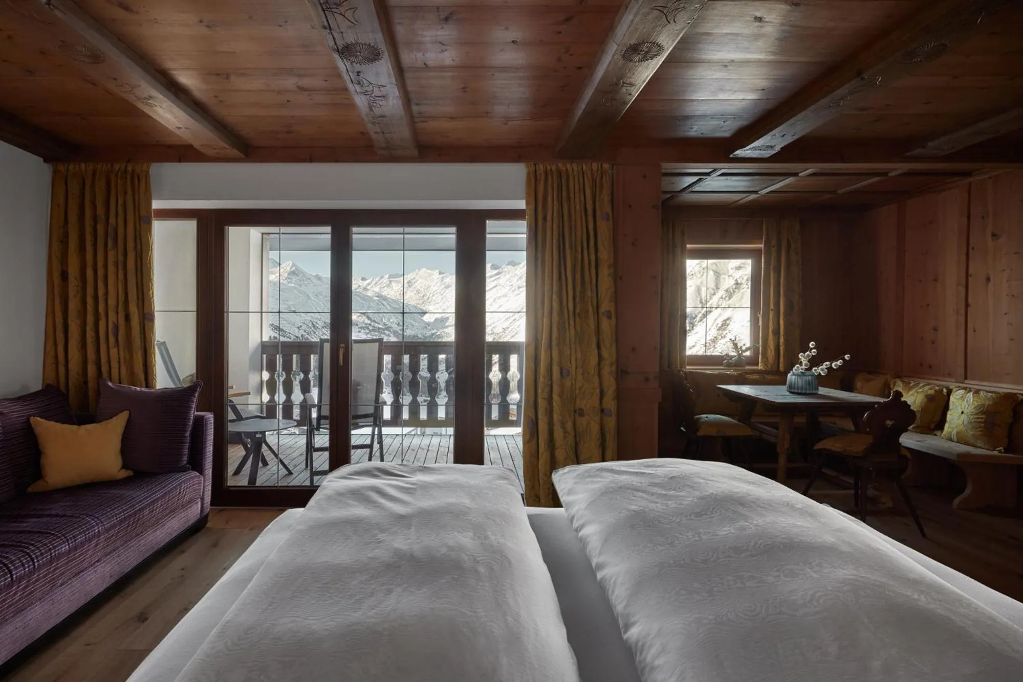 Bedroom, Bed in TOP Hotel Hochgurgl