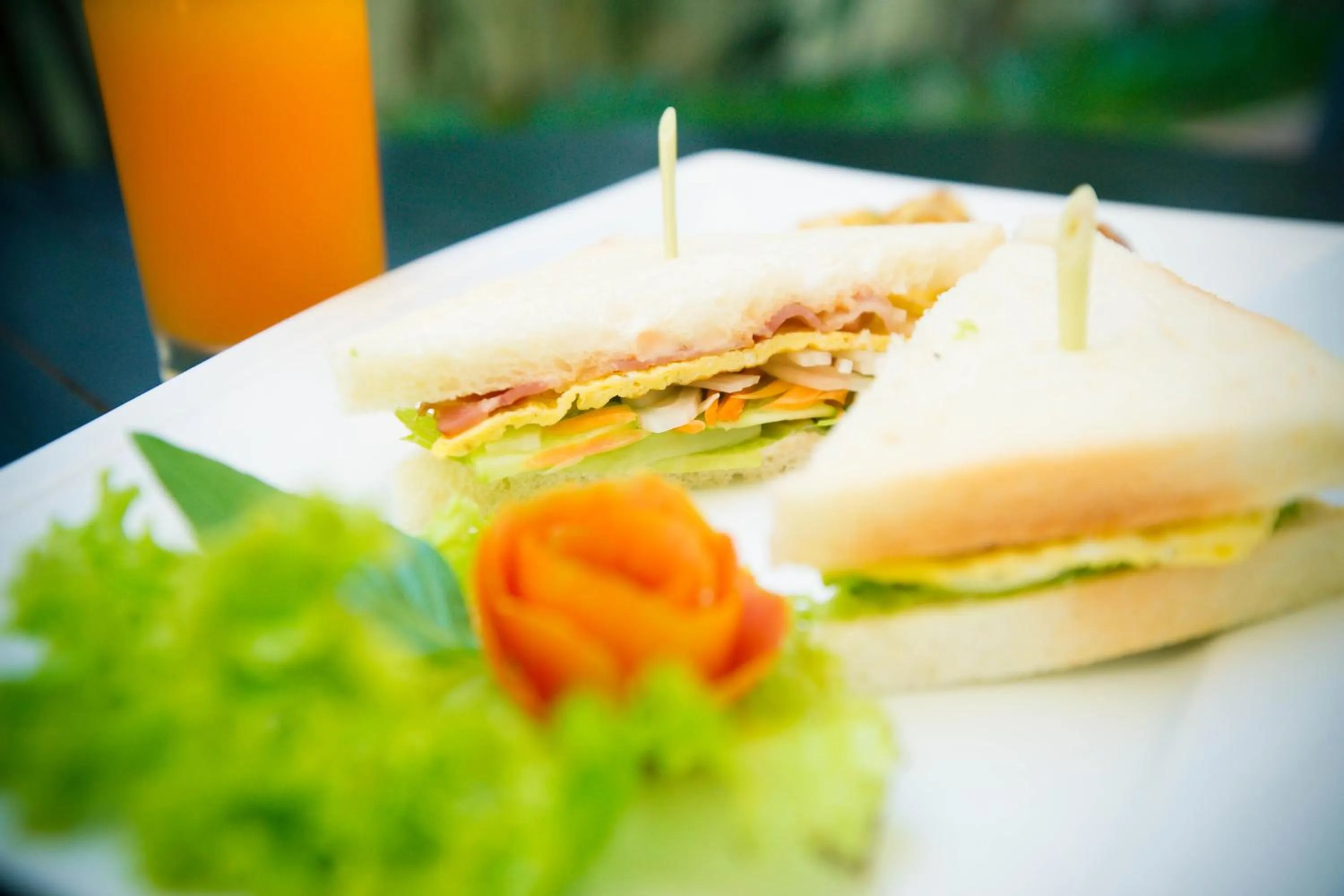 Food and drinks in Golden Orchid Angkor