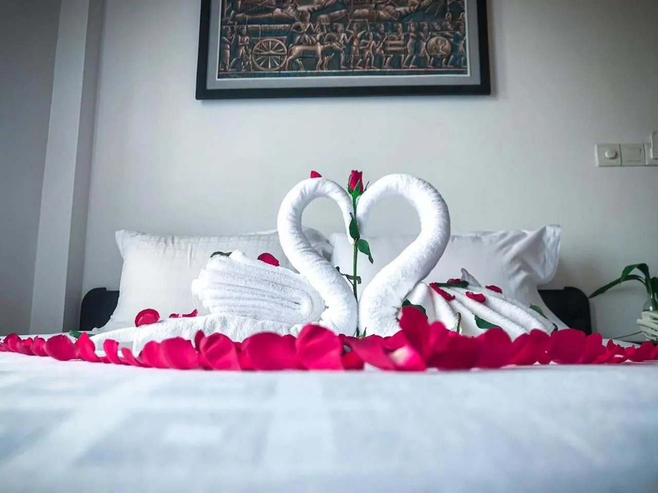 Bed in Golden Orchid Angkor