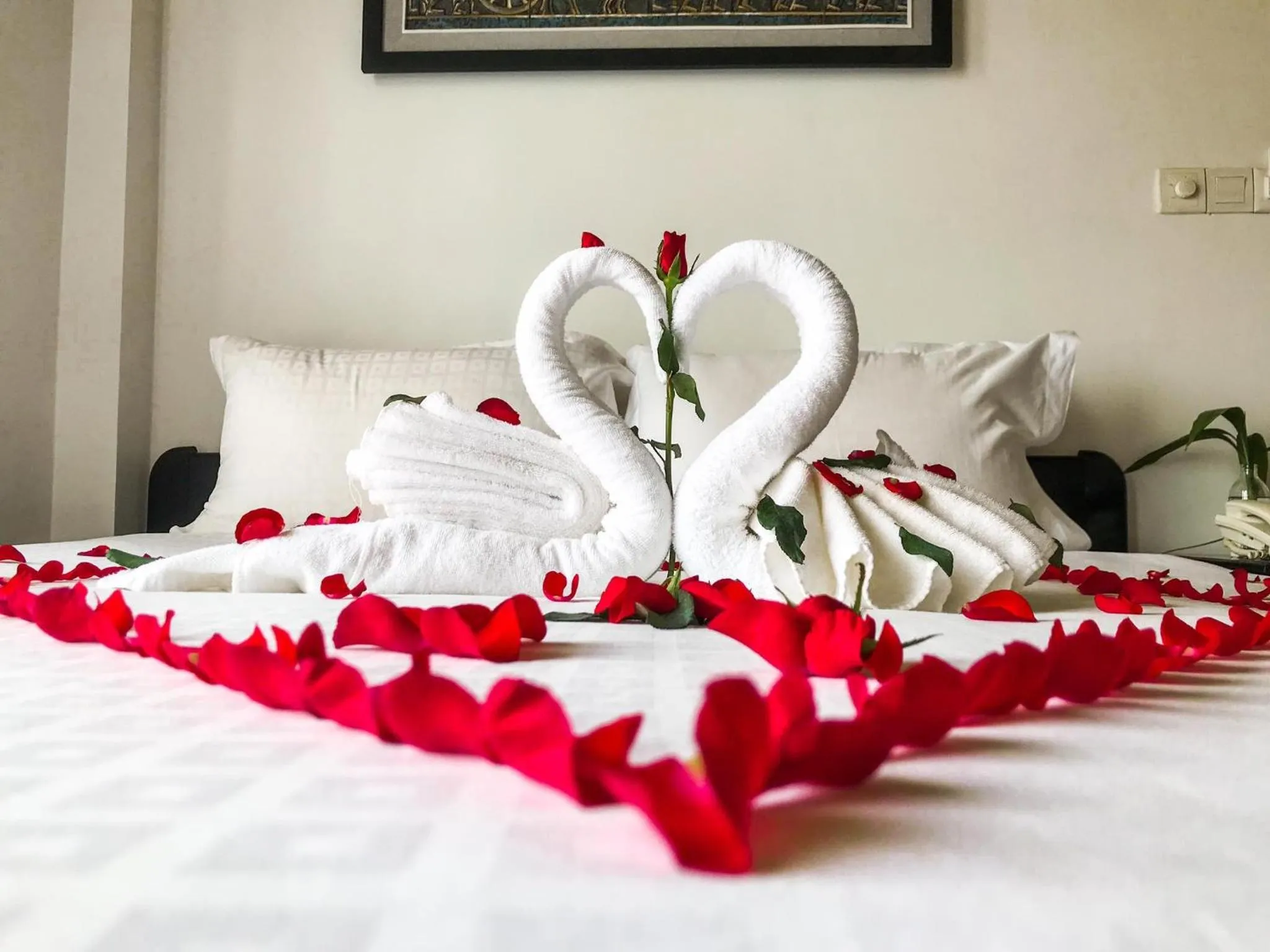 Bed in Golden Orchid Angkor